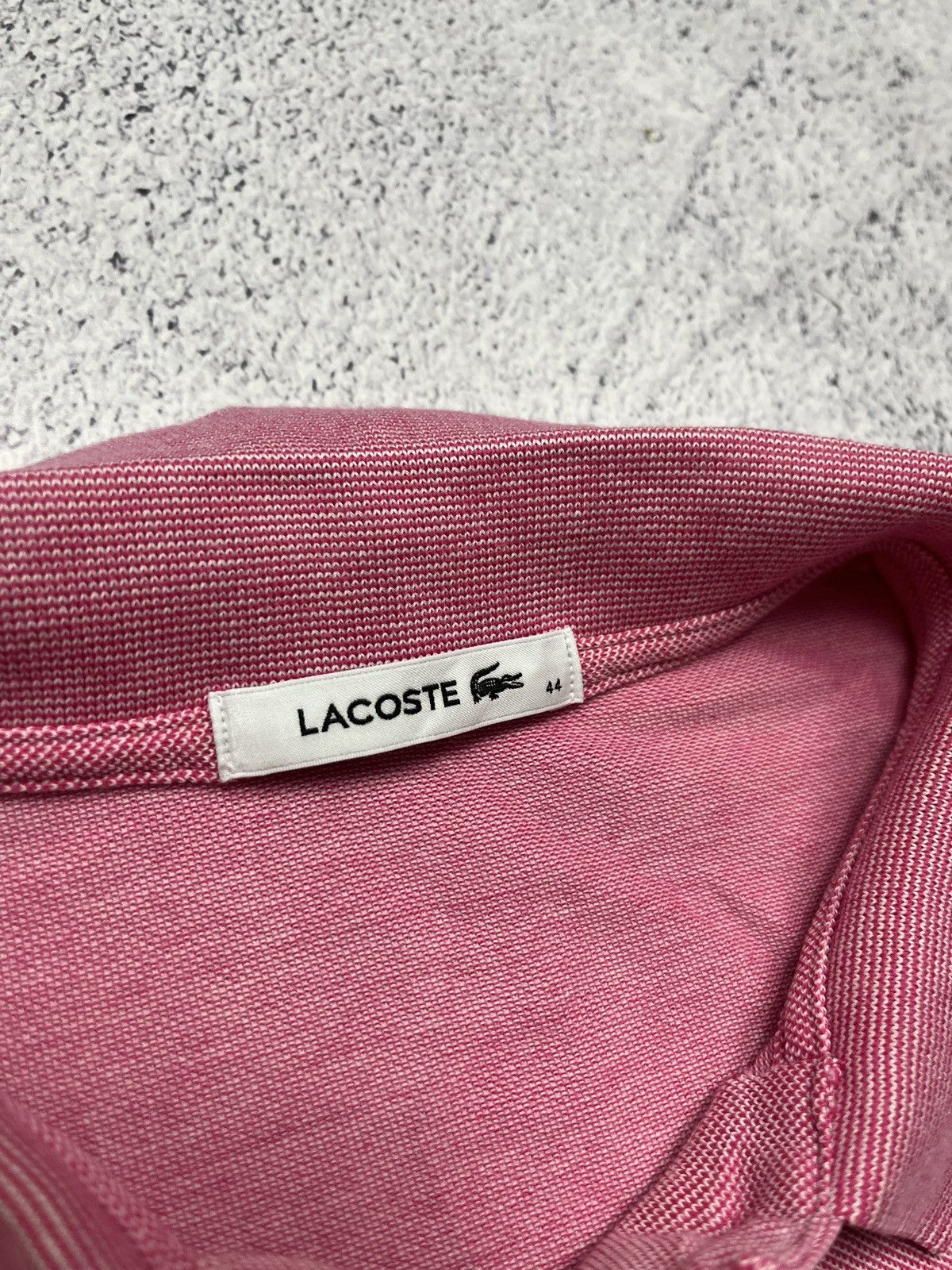 Lacoste Vintage Lacoste Polo Shirt Pink Women’s Luxury Old Money Size L / US 10 / IT 46 - 8 Thumbnail
