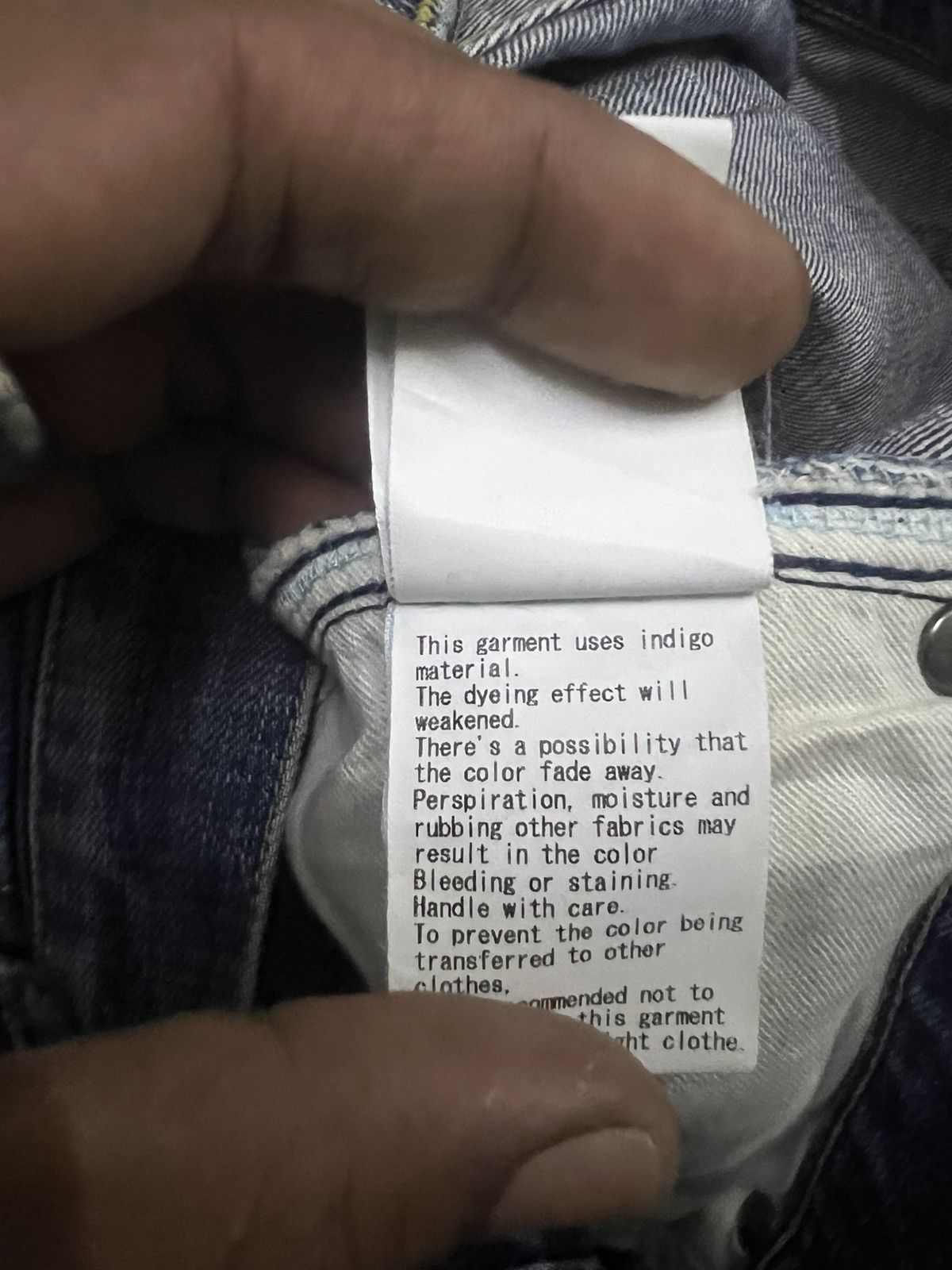 Japanese Brand × Robert Geller THRASHED🔥ROBERT GALLER RIPPED DENIM PANT Size US 30 / EU 46 - 11 Thumbnail