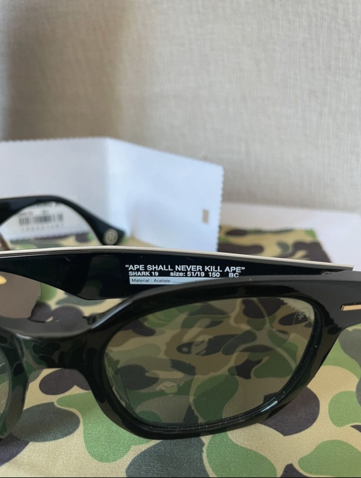 Bape Bathing Ape Sunglasses Shark 19 Size ONE SIZE - 3 Thumbnail