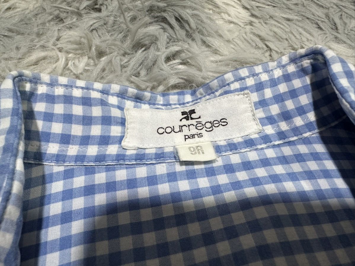 Courreges 🔥Vintage Courreges Shirt Hidden Button Size US M / EU 48-50 / 2 - 5 Thumbnail