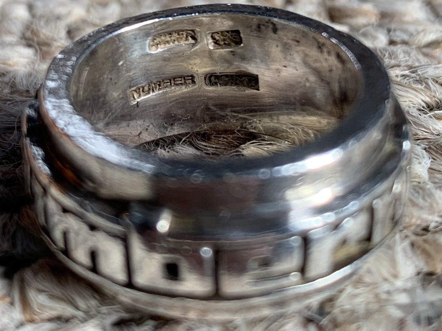 Number (N)ine SS00 Number (N)ine Ferrari/Lambretta Sterling Silver Ring Size ONE SIZE - 10 Thumbnail