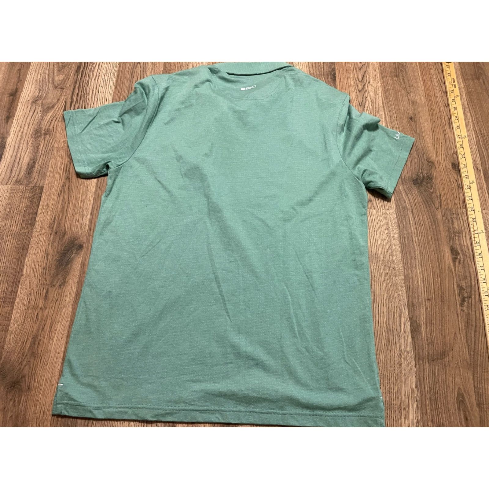 Vintage Black Clover Polo Shirt Men L Green Short Sleeve Button Collar Logo Sport Modern Casual Regular Shirt Size US L / EU 52-54 / 3 - 2 Thumbnail
