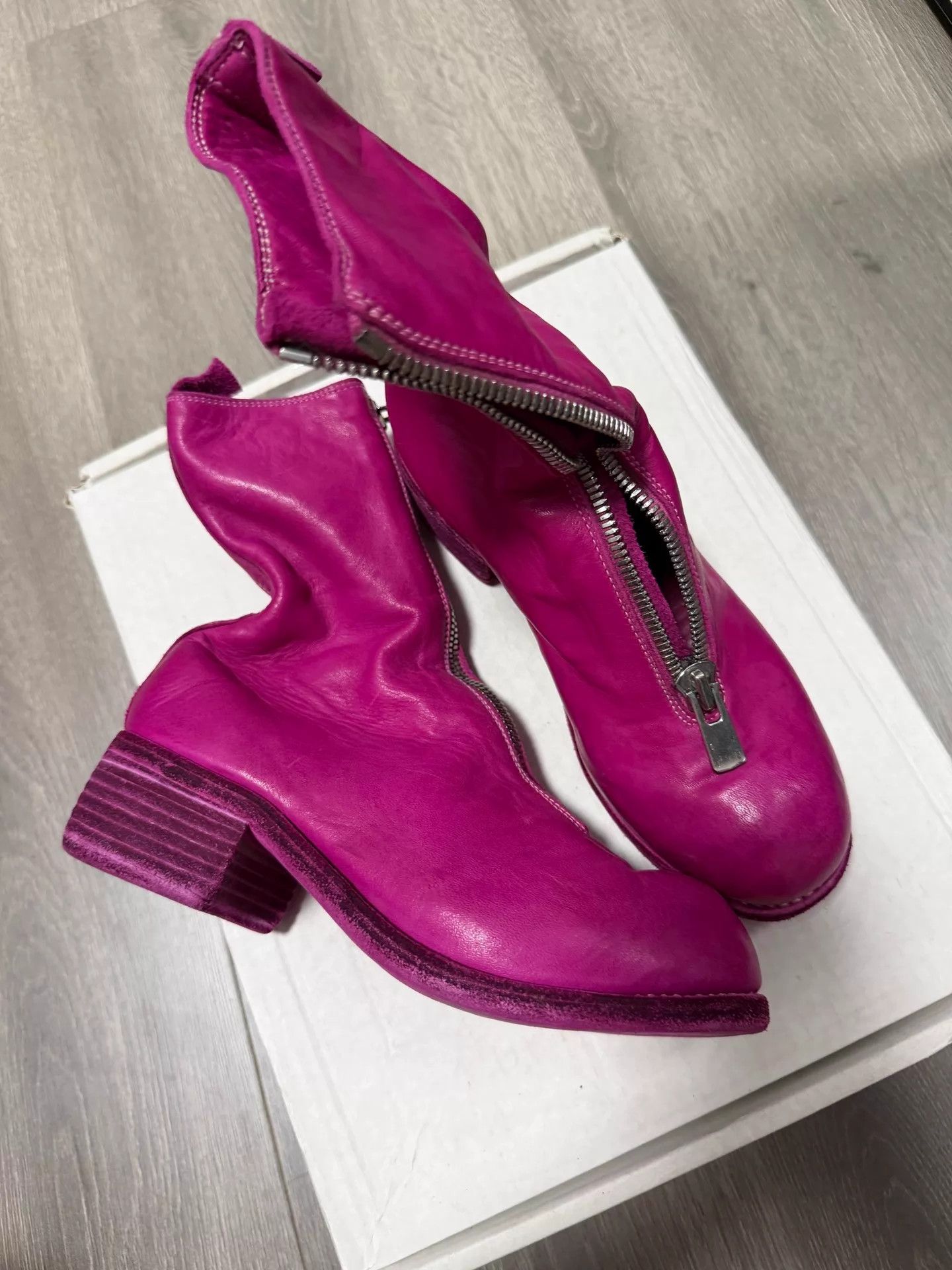 Guidi GUIDI PL2 Limited Magenta 36 New Size US 5.5 / IT 35.5 - 2 Thumbnail
