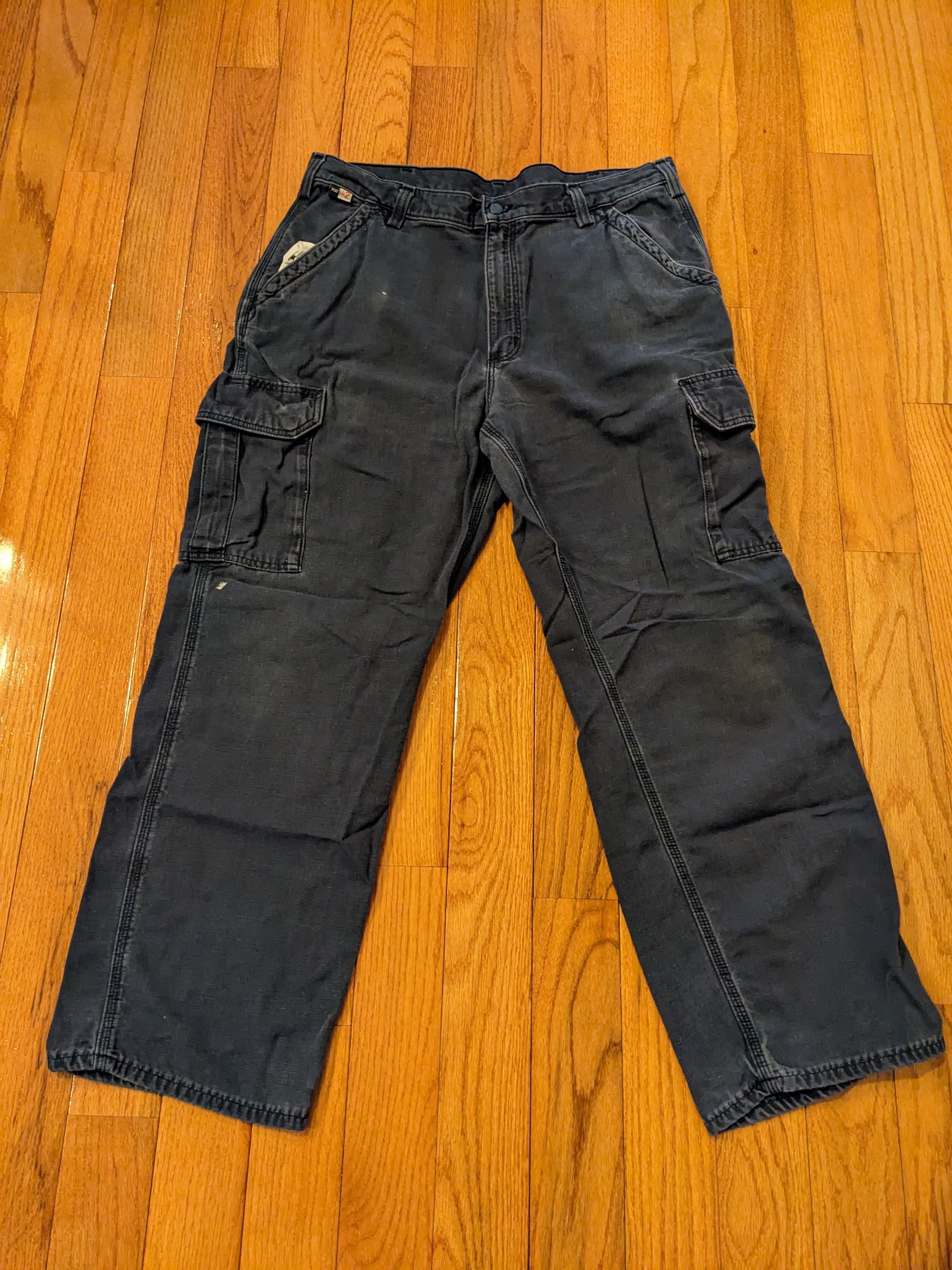 Carhartt × Vintage Vintage Y2K Carhartt Flame Resistant Cat 2 38 x 30 Pants Size US 38 / EU 54 - 4 Thumbnail