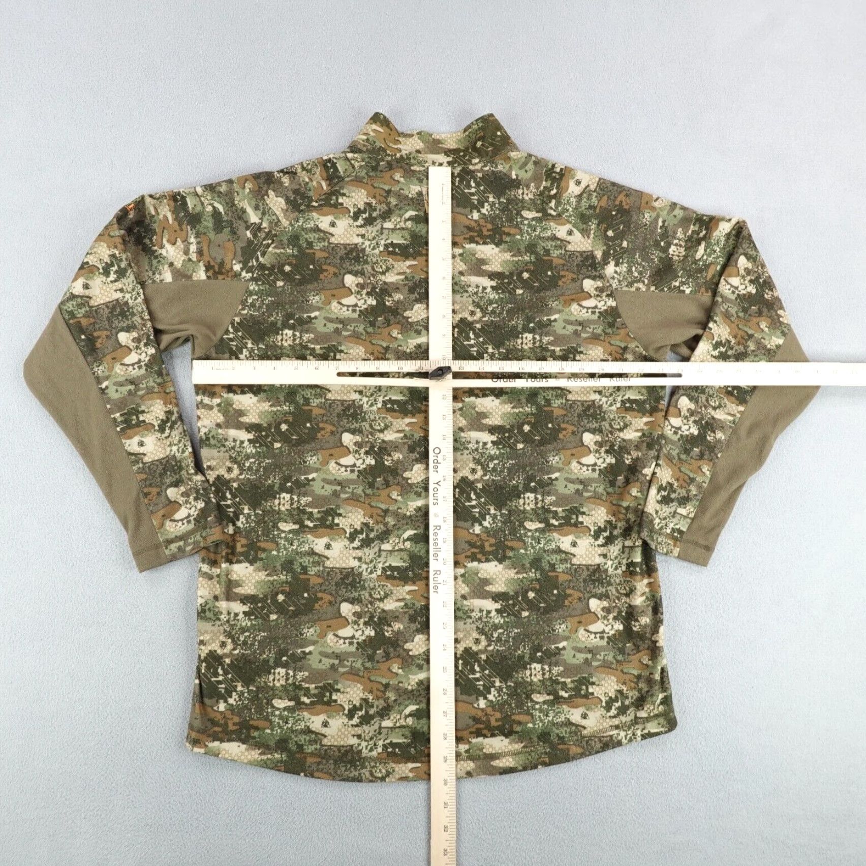 Vintage VINTAGE ROCKY Sweater Shirt Mens Large Brown Camo Fleece 1/2 Zip Outdoor Hunting 90s Mens Size US L / EU 52-54 / 3 - 7 Thumbnail