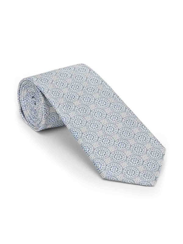 Brunello Cucinelli o1la1rc1a0425 Size: OS/Tie in Grey Size ONE SIZE - 3 Thumbnail