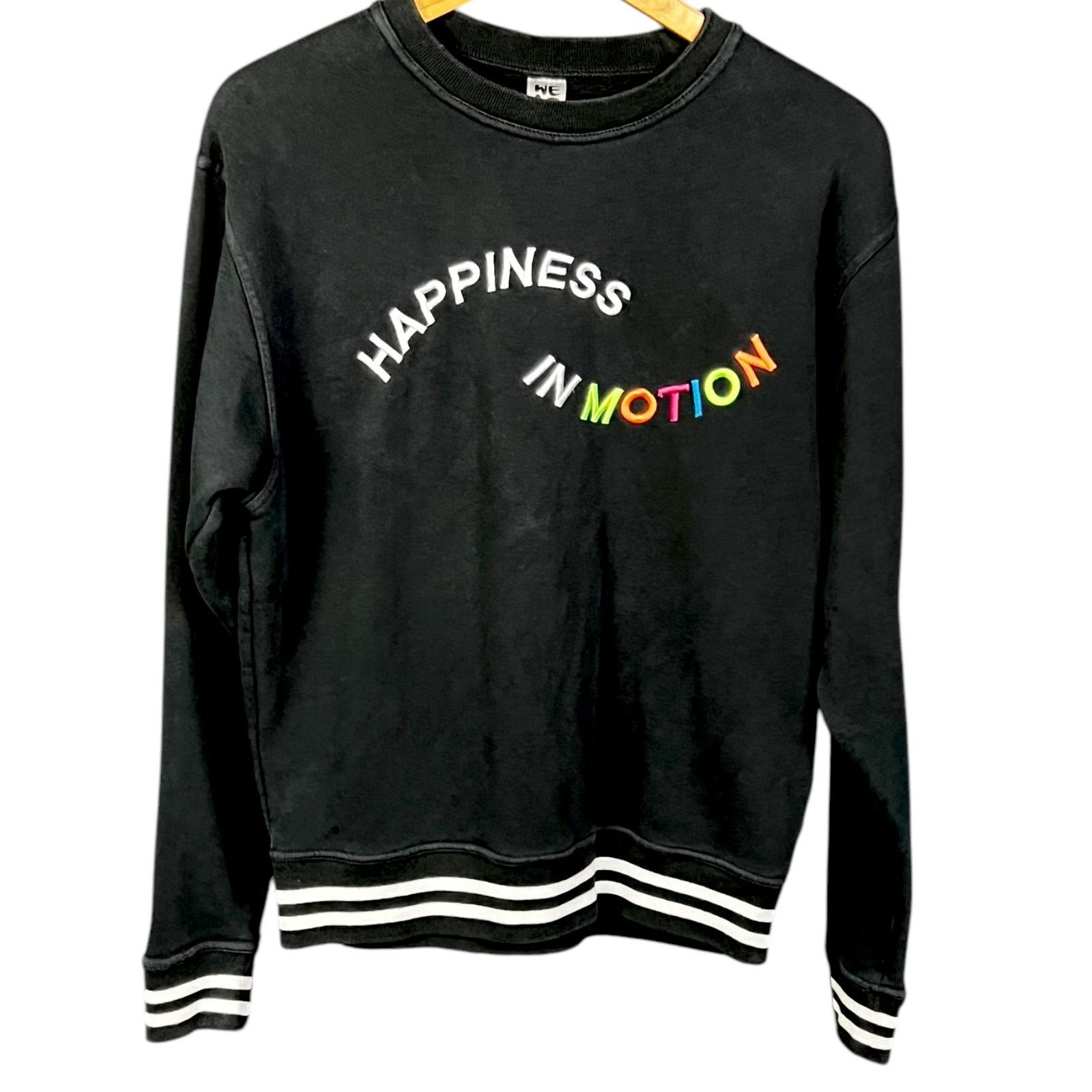 Other Vintage Y2K Zumba Wear Women's Medium Happiness Sweatshirt Size M / US 6-8 / IT 42-44 - 9 Thumbnail