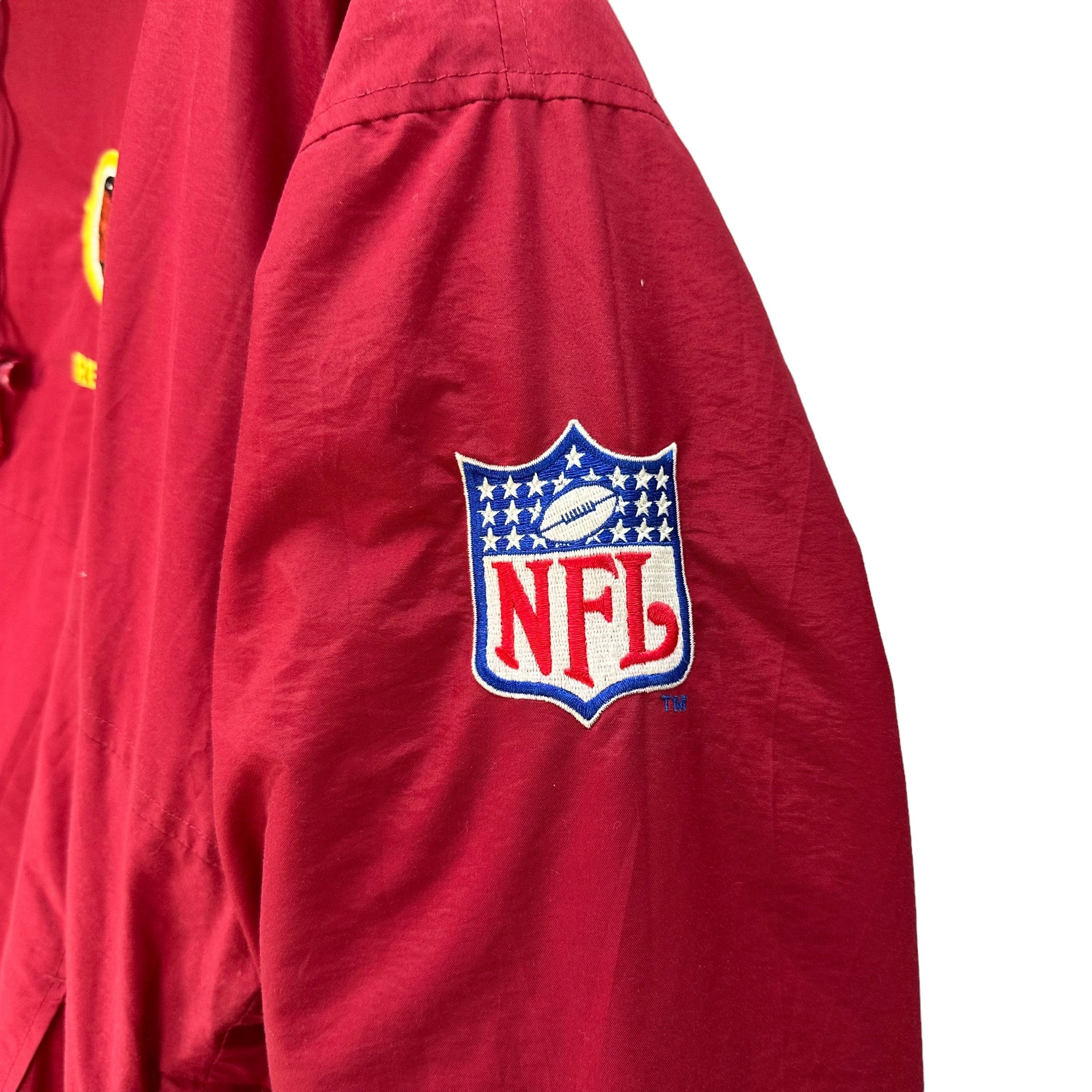 Starter NFL STARTER REDSKINS BIG LOGO HOODED JACKET #8880-034 Size US L / EU 52-54 / 3 - 10 Thumbnail