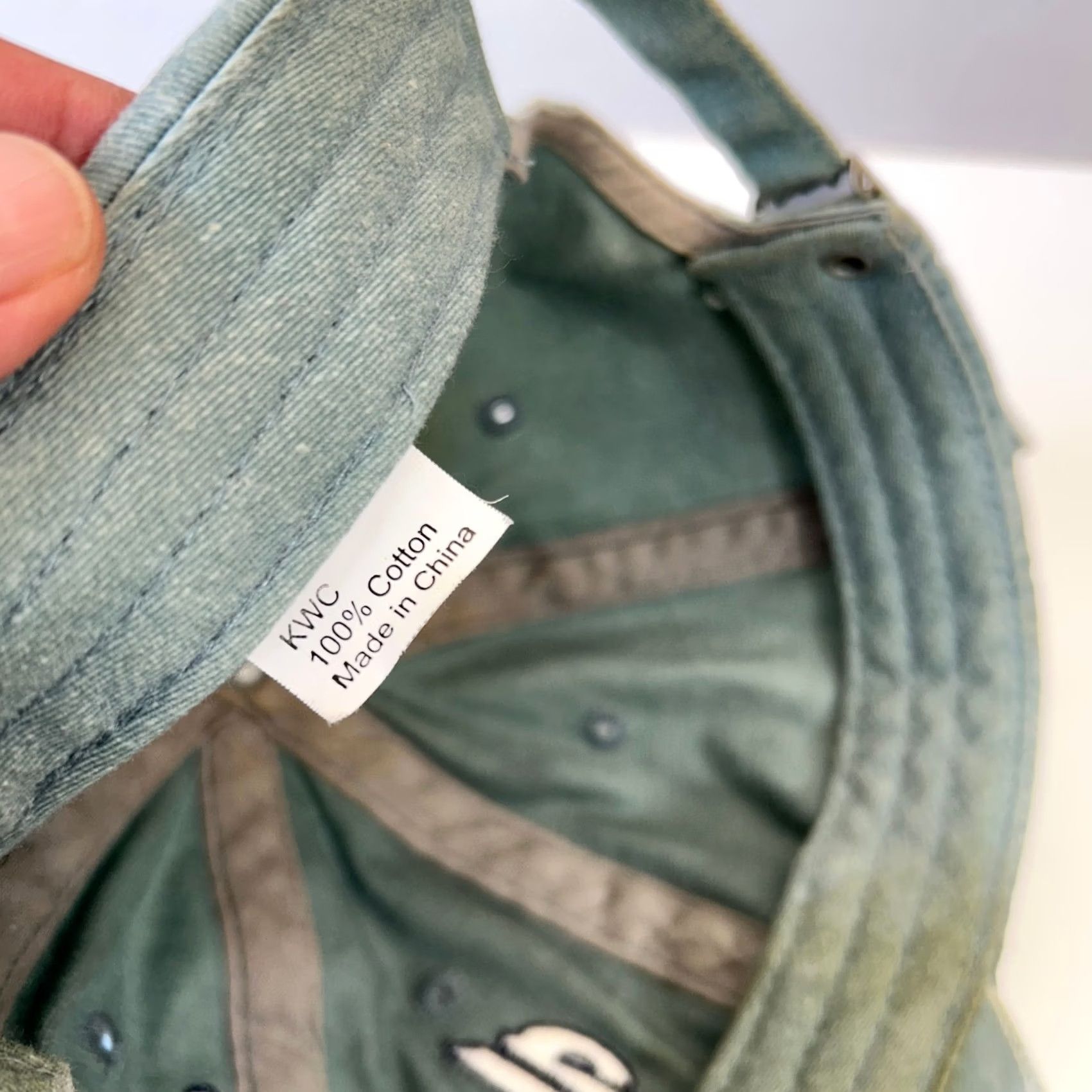 Vintage Vintage Hearst Castle Strap Back Dad Hat Baseball Script Spellout Blue Mens One Size Adjustable 90s 90s Hat Baseball Cap Size ONE SIZE - 7 Thumbnail