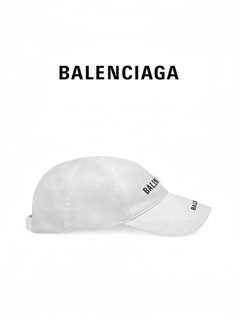 Balenciaga Balenciaga Double embroidered logo cap 2505-Nextarrow Size ONE SIZE - 6 Thumbnail