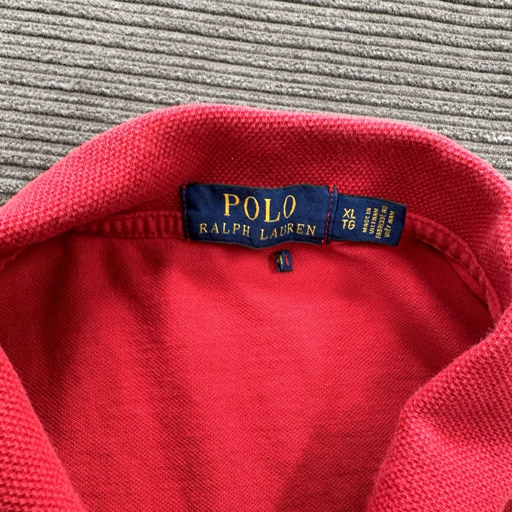 Polo Ralph Lauren Polo Ralph Lauren Polo Shirt Men XL Red Cotton Golf Preppy Casual Size US XL / EU 56 / 4 - 3 Thumbnail