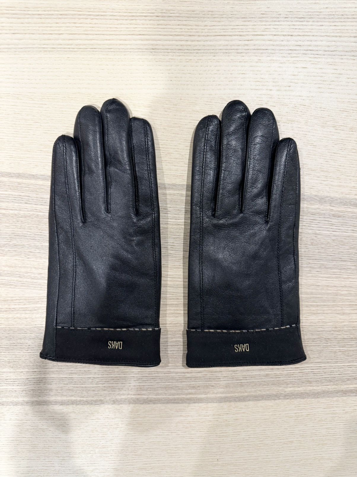 DAKS DAKS LEATHER GLOVES WITH CASHMERE LINING Size ONE SIZE - 1 Thumbnail