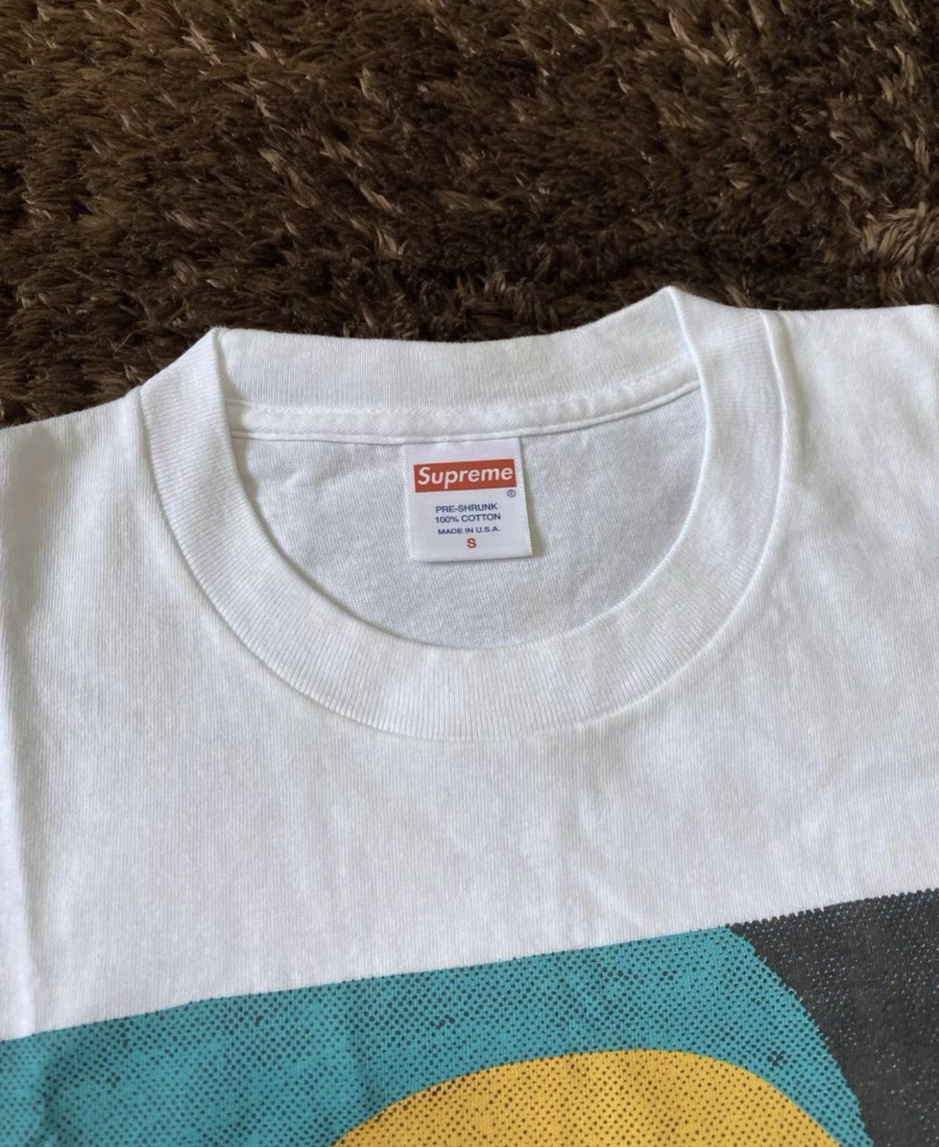 Supreme Supreme Abstract Tee T-shirt White Size US S / EU 44-46 / 1 - 3 Thumbnail