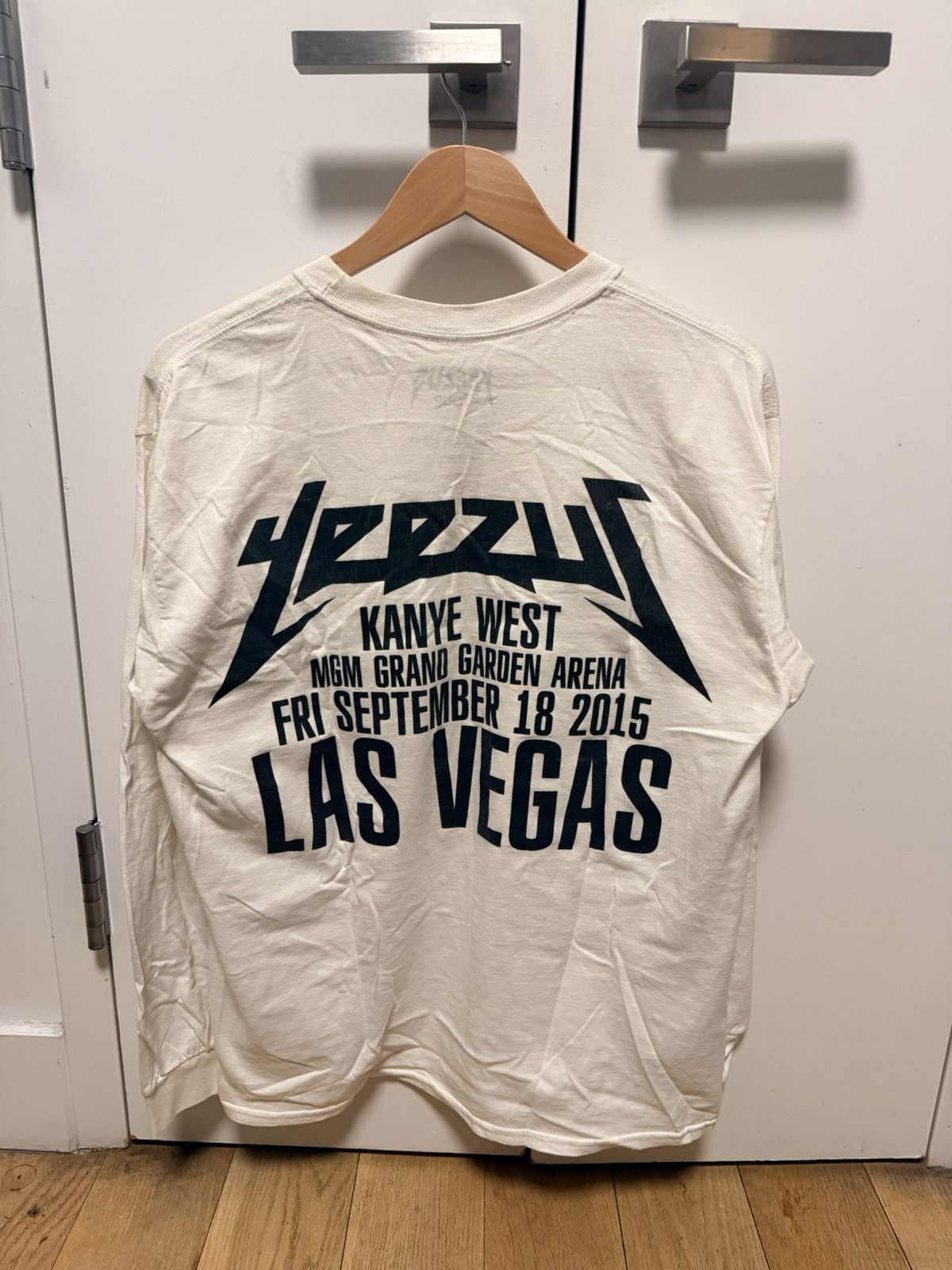 Kanye West Yeezus logo white long sleeve shirt las Vegas kanye west Size US L / EU 52-54 / 3 - 6 Thumbnail