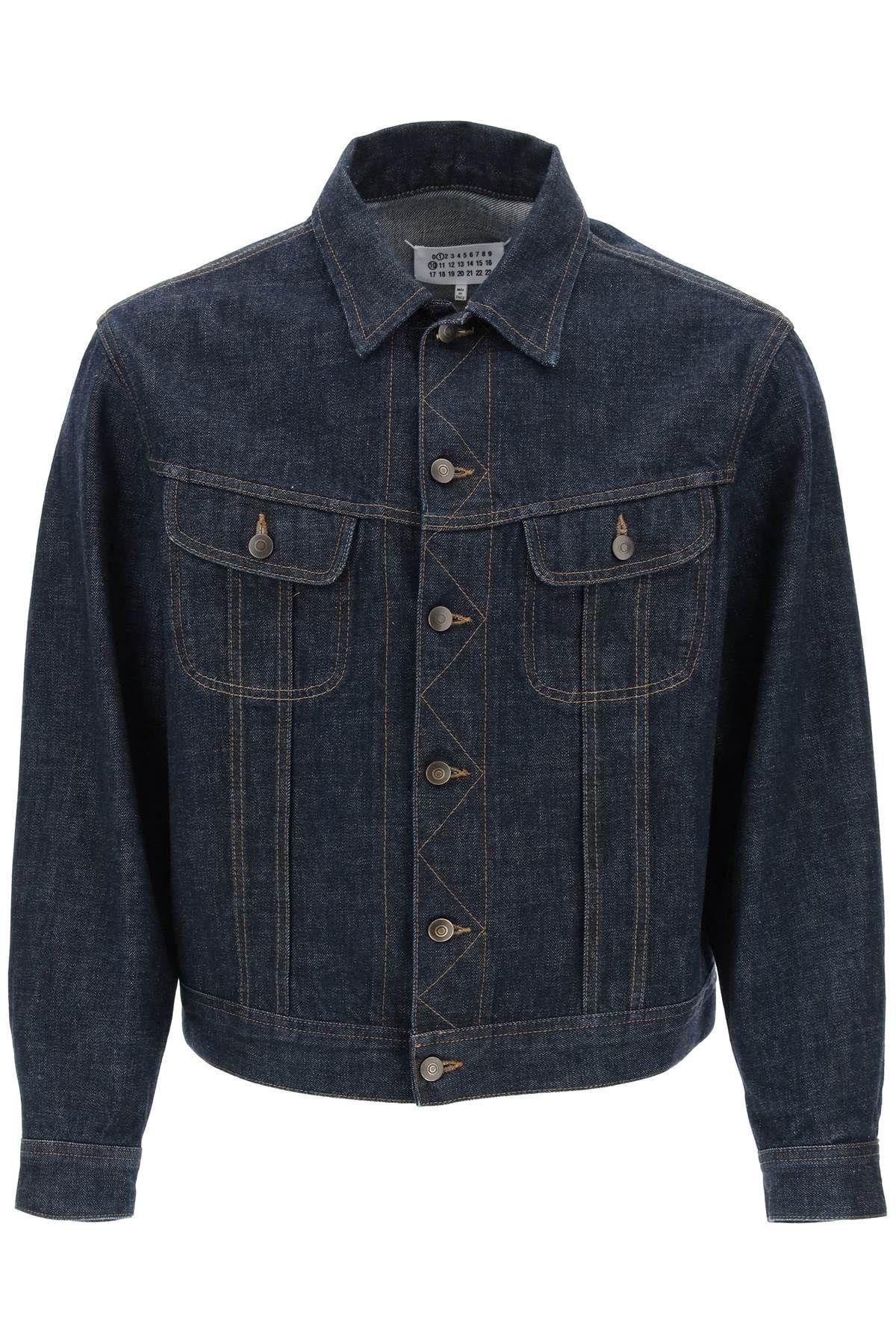 image of Maison Margiela Denim Jacket Size Eu 48 For Men in Blue