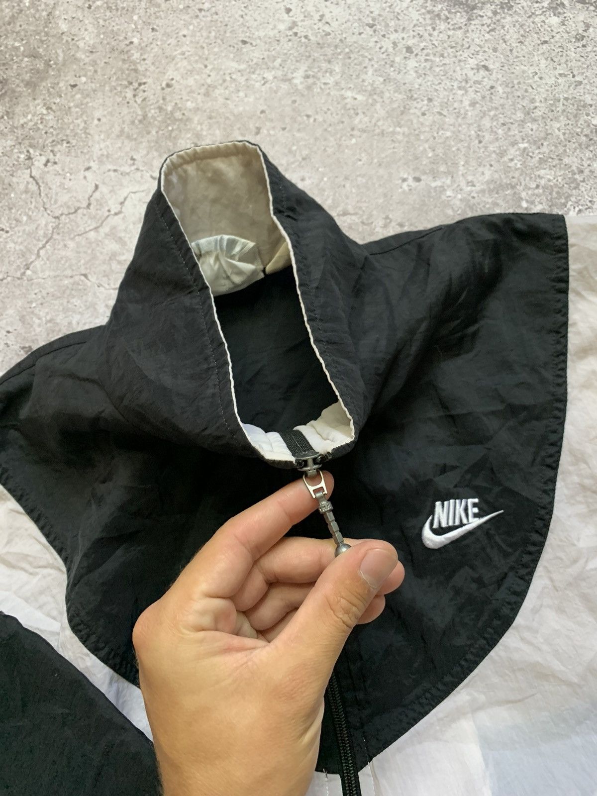 Nike × Vintage Vintage 90s Nike Logo Track Jacket Size US M / EU 48-50 / 2 - 5 Thumbnail