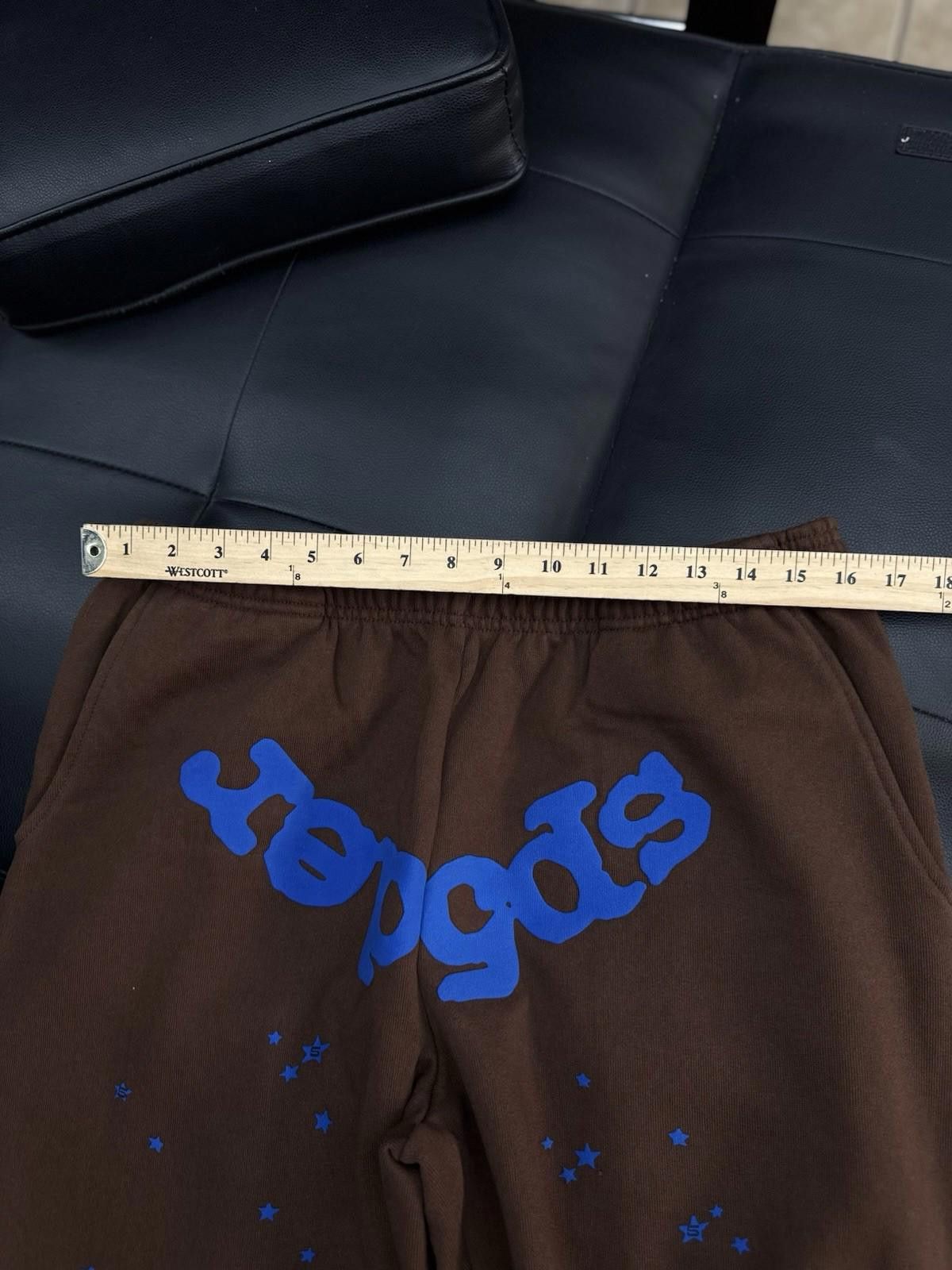 Other Size L - Sp5der Worldwide Brown/Blue Sweats Authentic Size US 34 / EU 50 - 7 Thumbnail