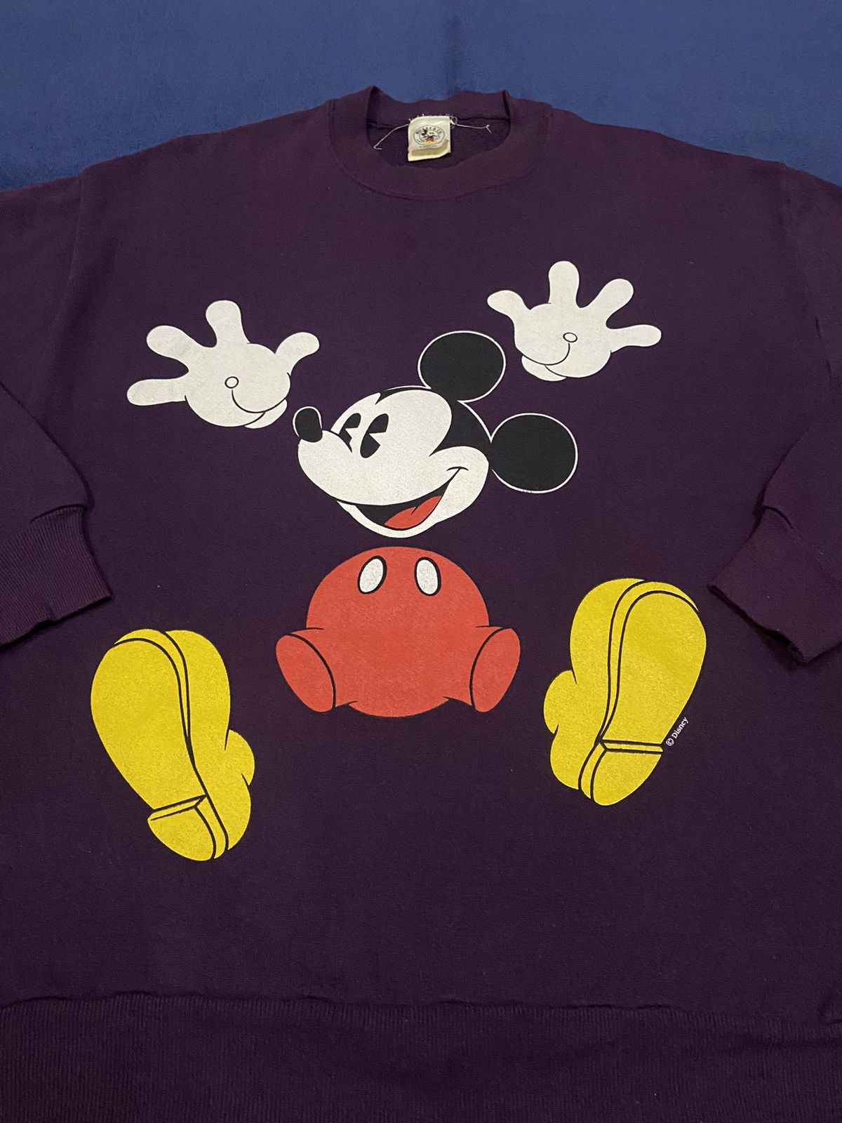 Mickey Mouse × Vintage Vintage 90s Mickey Mouse Jumper Size US L / EU 52-54 / 3 - 1 Thumbnail