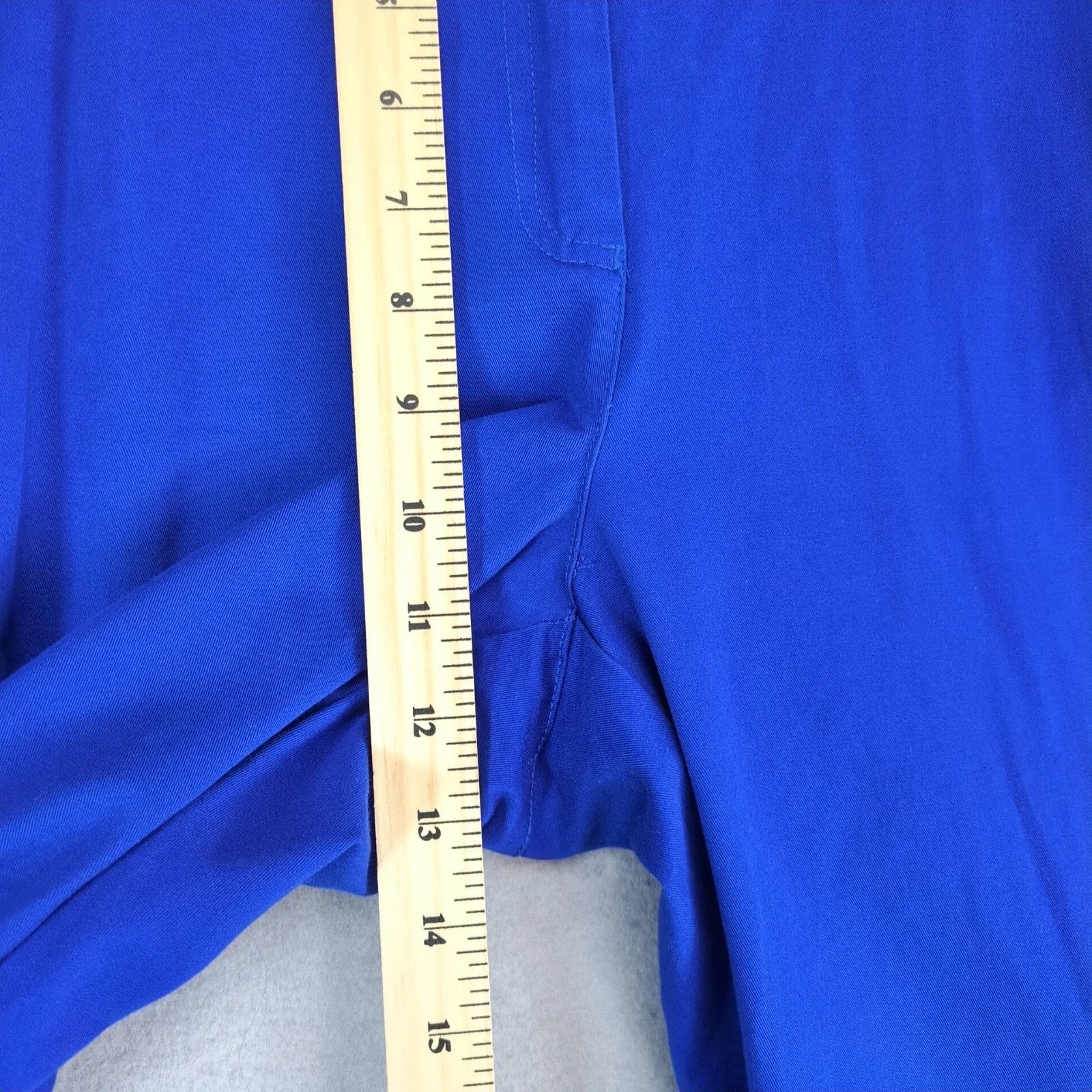 Other NWT Ruby Rd Blue Embroidered Capri Pants Women's 16 38x22.5" Size 38" / US 16 / IT 52 - 5 Thumbnail
