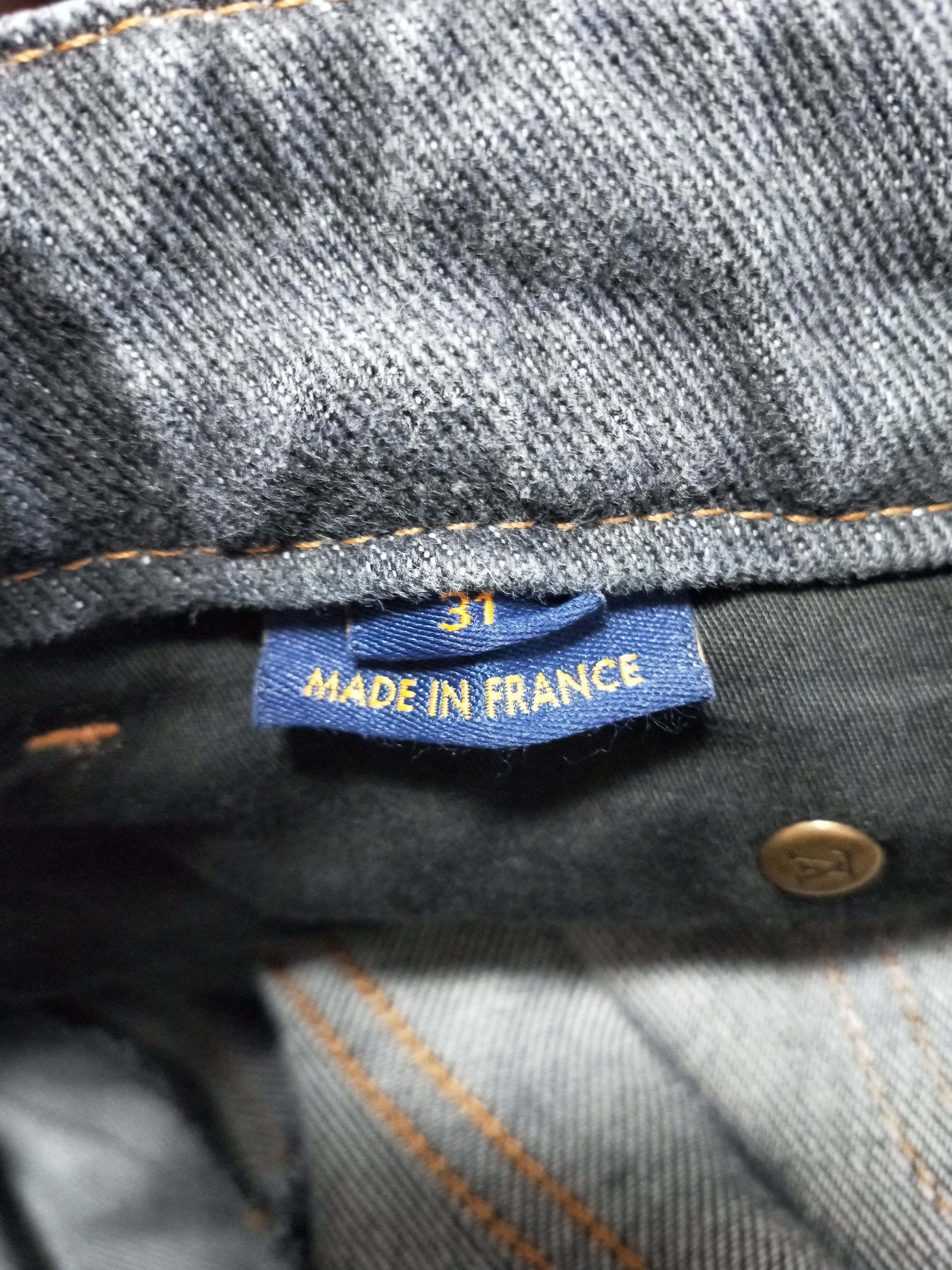 Louis Vuitton Monogram Flower Denim Jeans Size US 33 - 6 Thumbnail