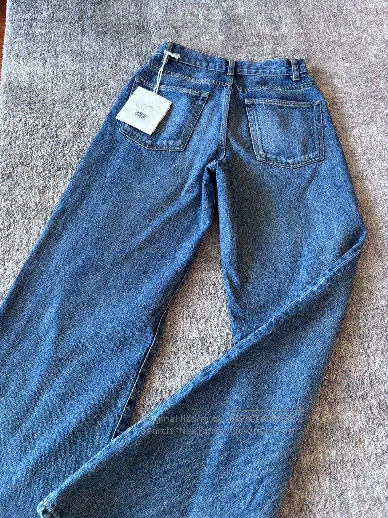 The Row The row size 23 Blue Straight Leg Jeans Size 23" - 2 Thumbnail