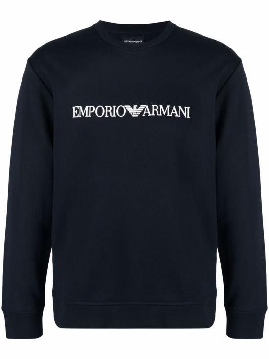 Emporio Armani EMPORIO ARMANI Men Hoodies 8N1MR6 1JRIZF905 Blue Size US L / EU 52-54 / 3 - 1 Thumbnail