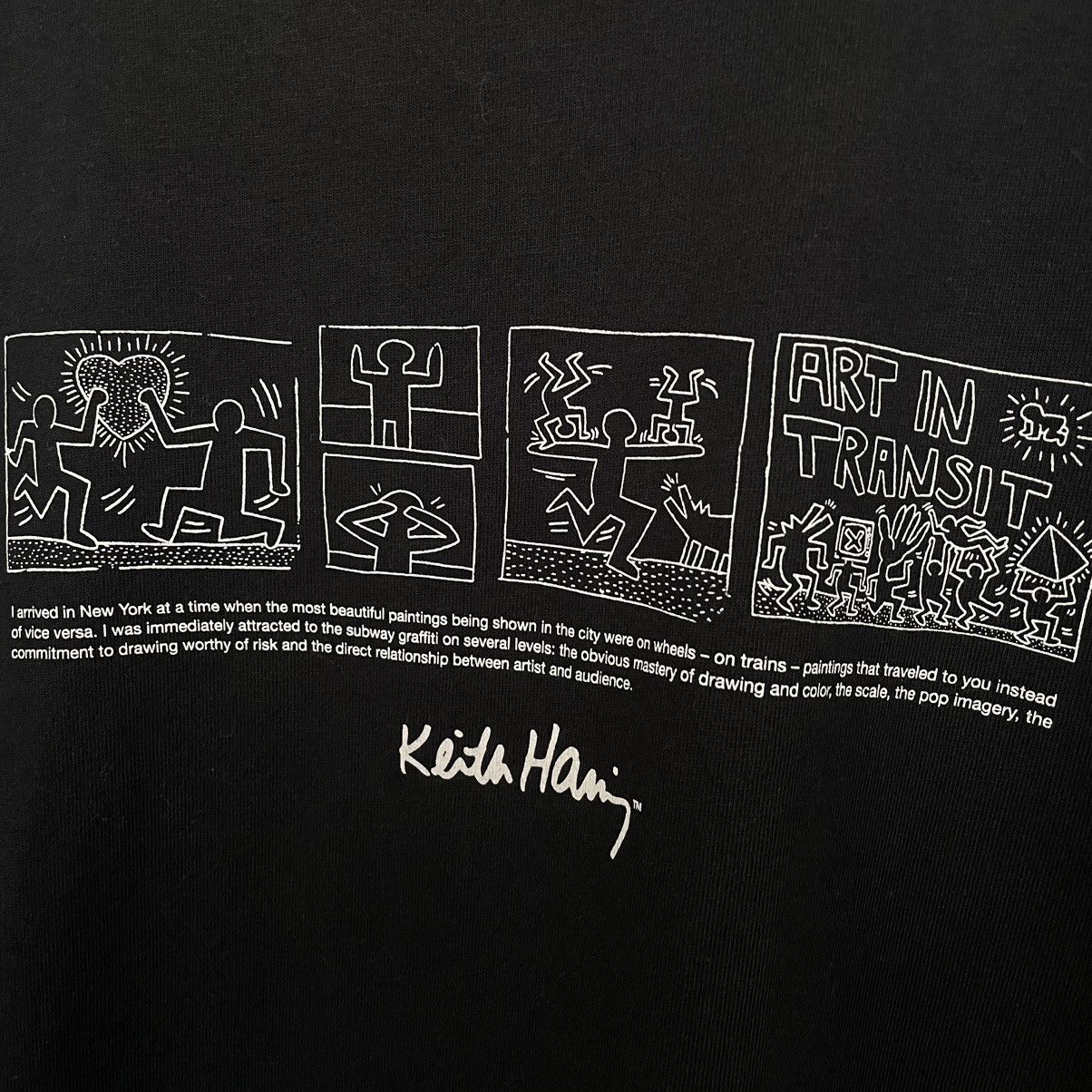 Japanese Brand × Keith Haring Tseng Kwong Chi x Keith Haring Art Collaboration T Shirt Size US M / EU 48-50 / 2 - 6 Thumbnail