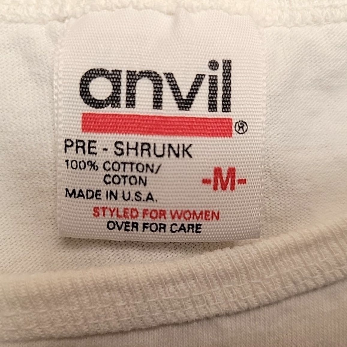 Anvil VTG Big Skyfest Shirt Womens M White Tank Top1995 Hot Air Balloon Made in USA MT Size M / US 6-8 / IT 42-44 - 4 Thumbnail
