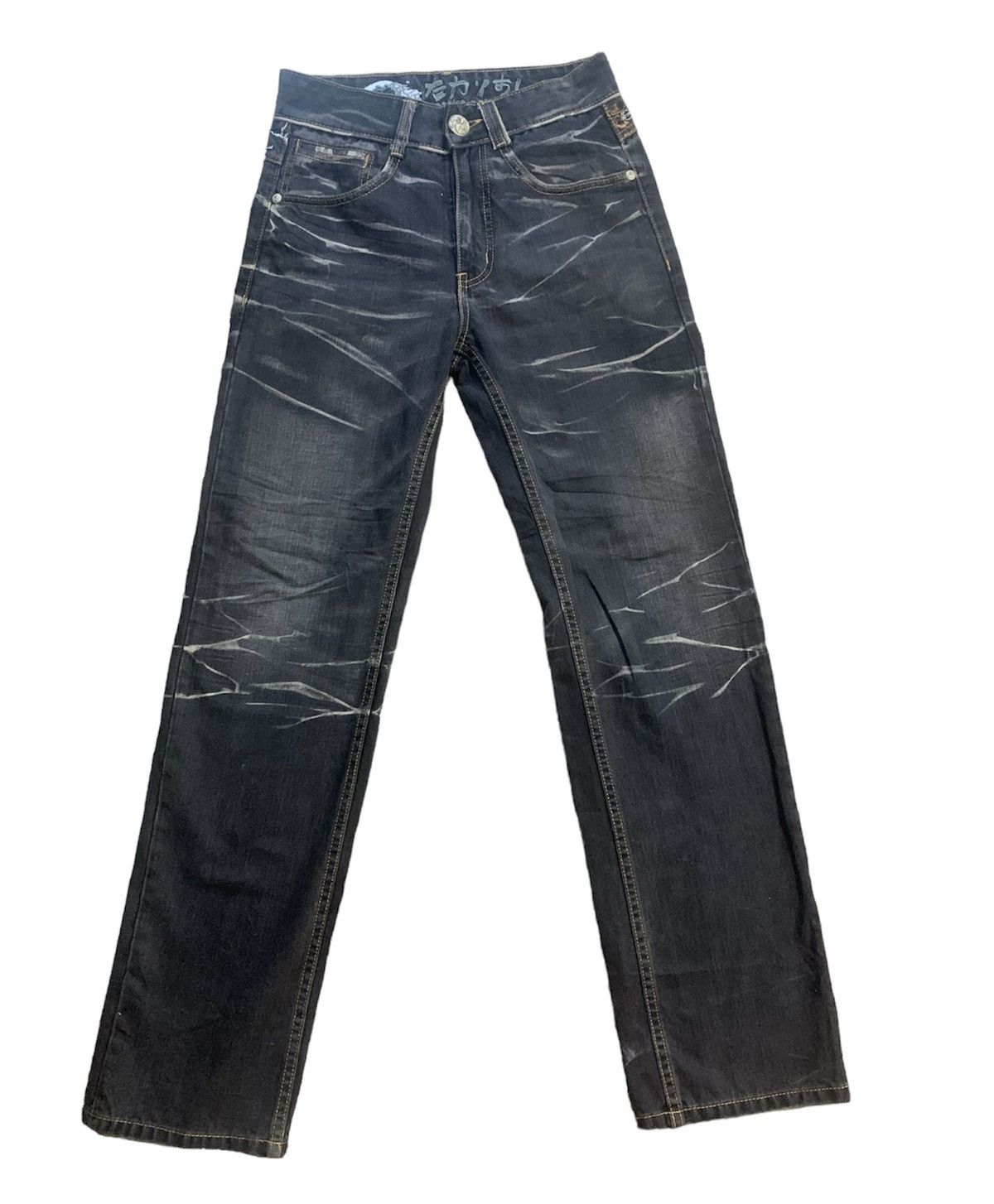 Japanese Brand OSAKA BIG TRAIN JEANS Size US 30 / EU 46 - 2 Thumbnail