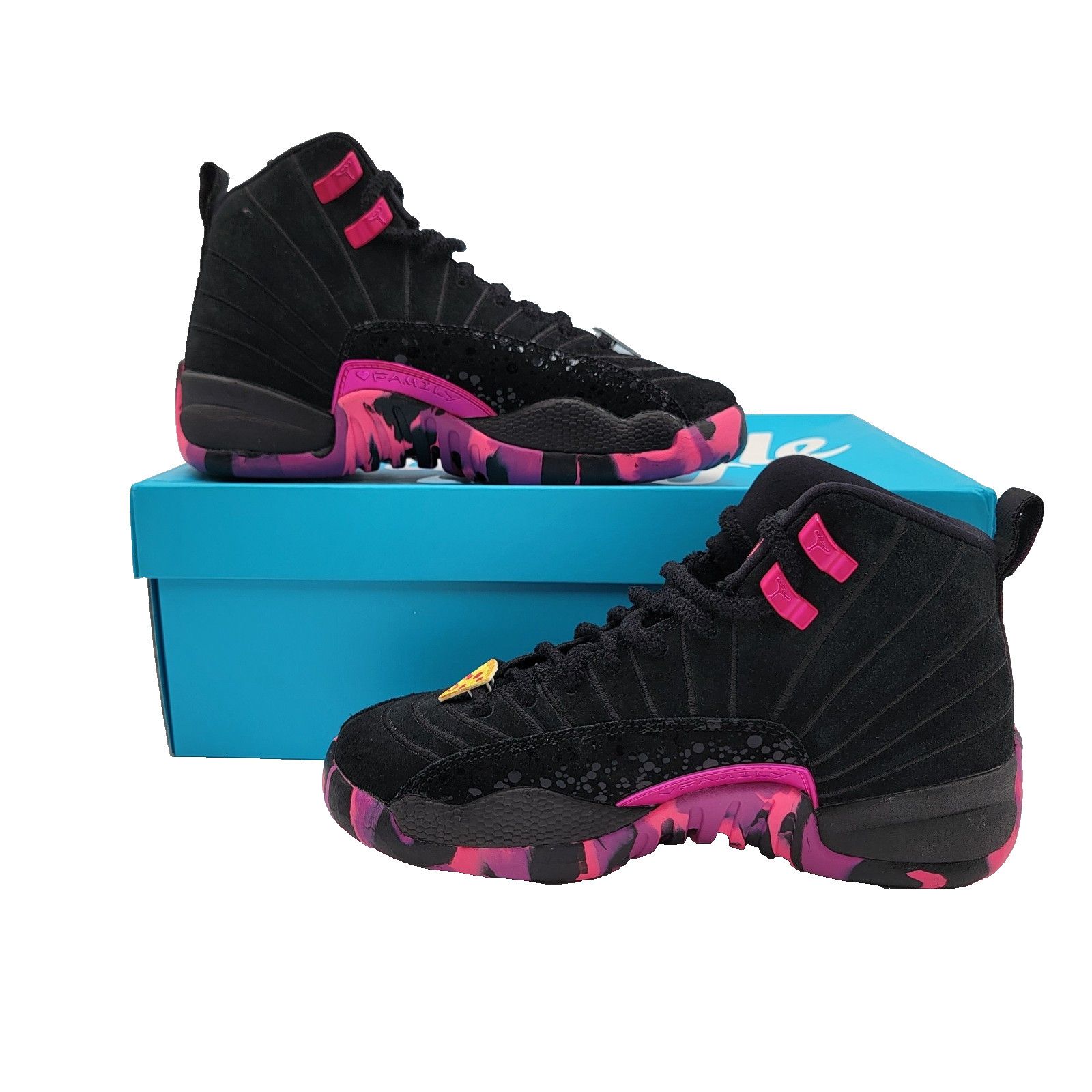 Jordan Brand 2017 Jordan 12 Retro ‘Doernbecher' Sz 4Y OG All VNDS Size US 5.5 / IT 35.5 - 3 Thumbnail