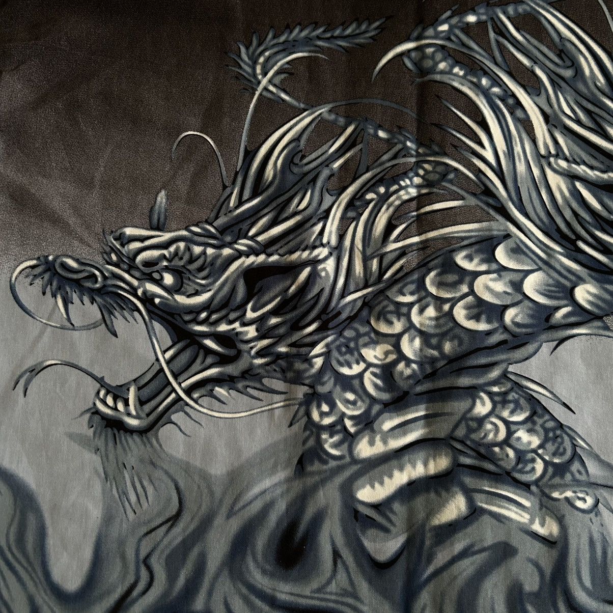 Other Japan Style Garment Shirt Button Down Japanese Dragon Size US XL / EU 56 / 4 - 20 Thumbnail