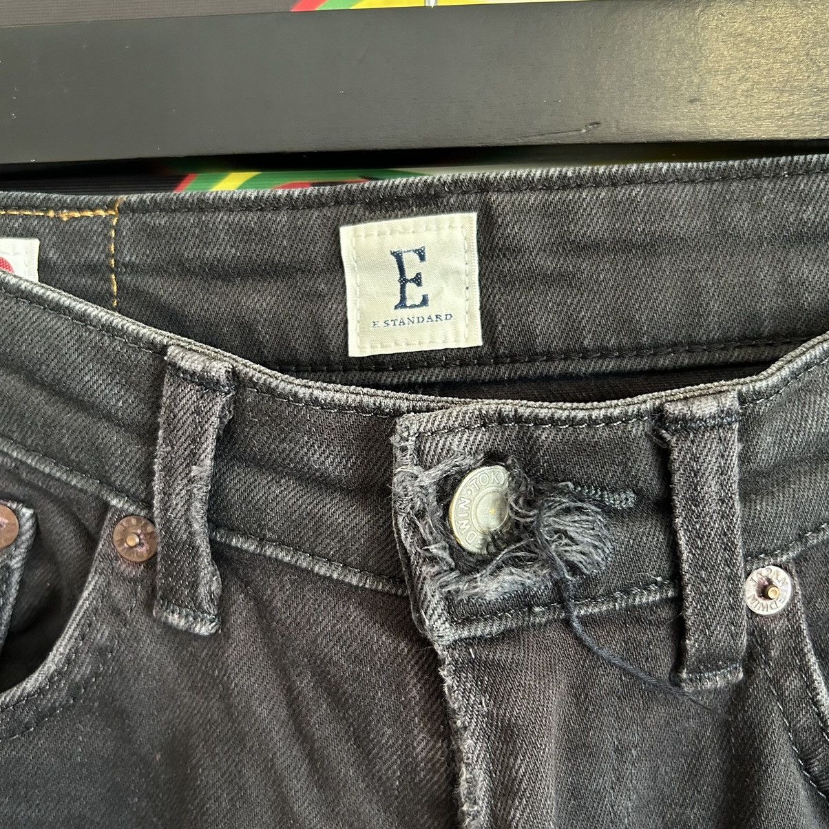 Edwin Vintage Edwin E Standard Distressed Faded Black Denim Size US 28 / EU 44 - 8 Thumbnail