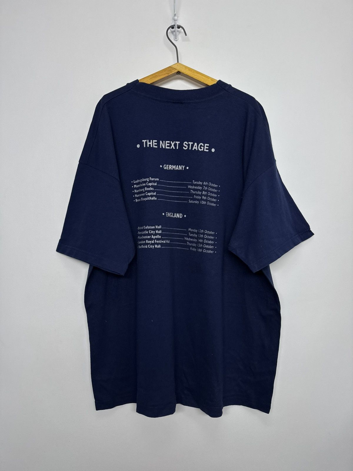 Fruit Of The Loom RARE 90s Runrig The Big Wheel Band T Shirt Vintage Size US XXL / EU 58 / 5 - 2 Thumbnail