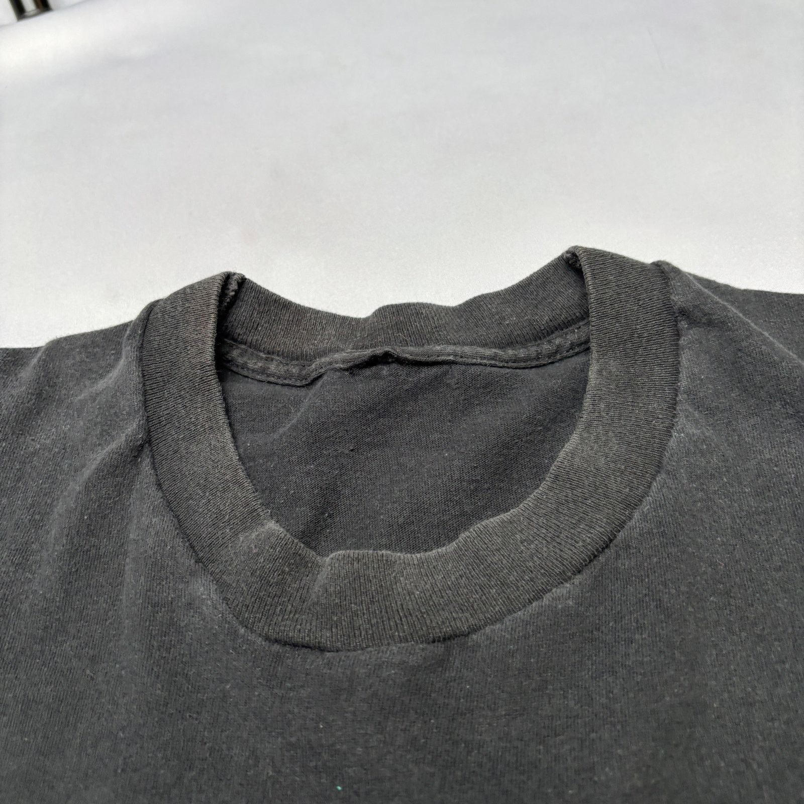 Vintage Vintage Black Selvedge Pocket T Shirt 27x33 Single Stitch Size US XXL / EU 58 / 5 - 7 Thumbnail