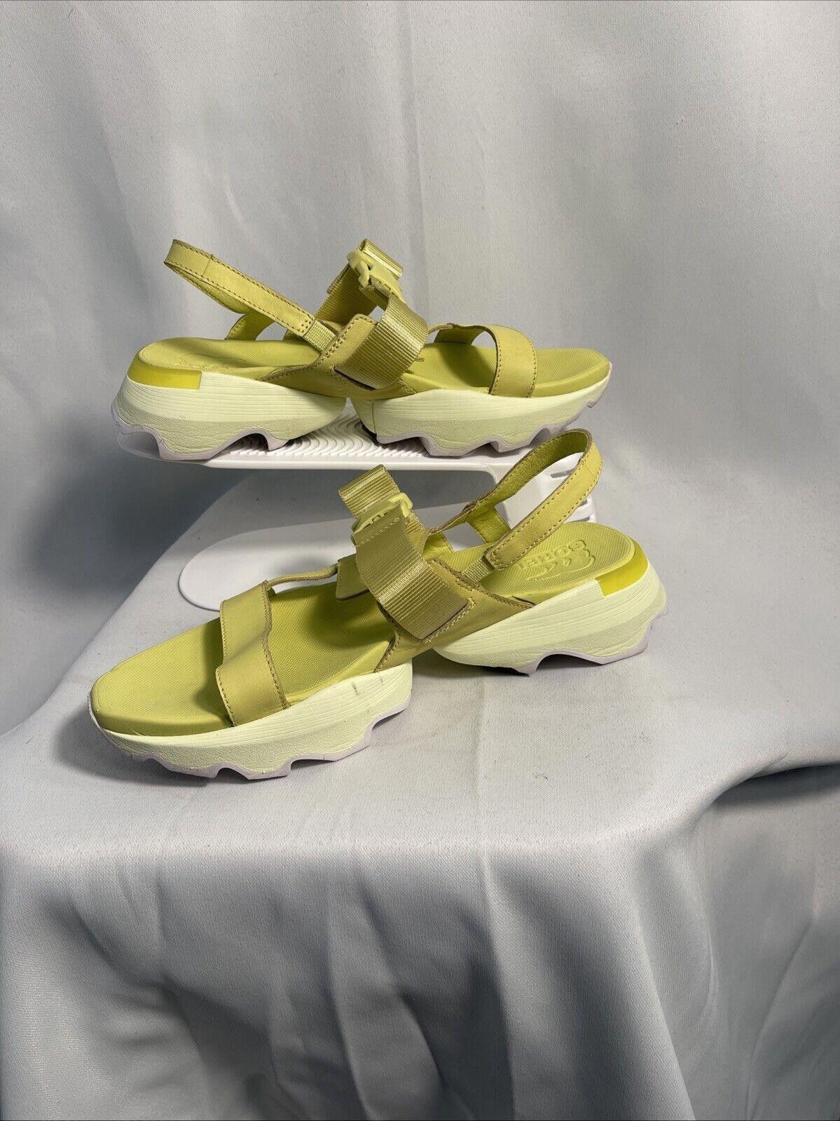 SOREL SOREL Kinetic Impact Platform Sandal Size 7.5 Like Green Size US 7.5 / IT 37.5 - 2 Thumbnail