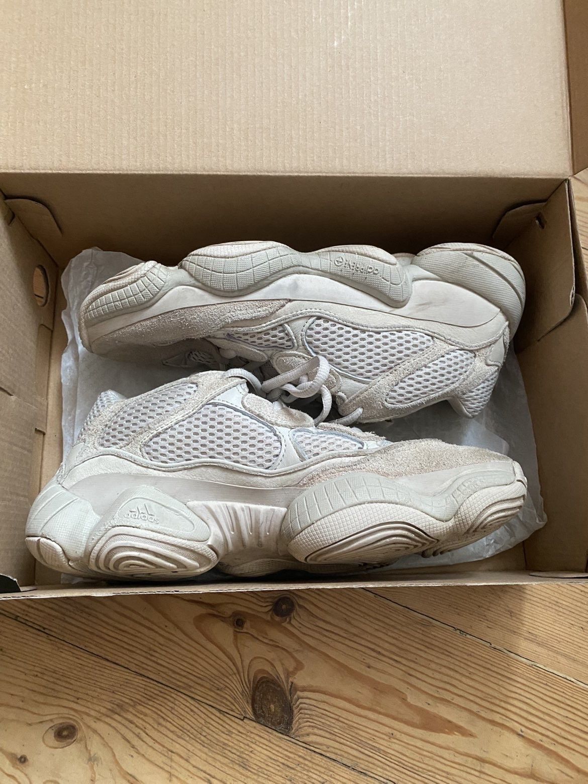 Yeezy Adidas Yeezy 500 "Blush" Size US 7 / EU 40 - 5 Thumbnail