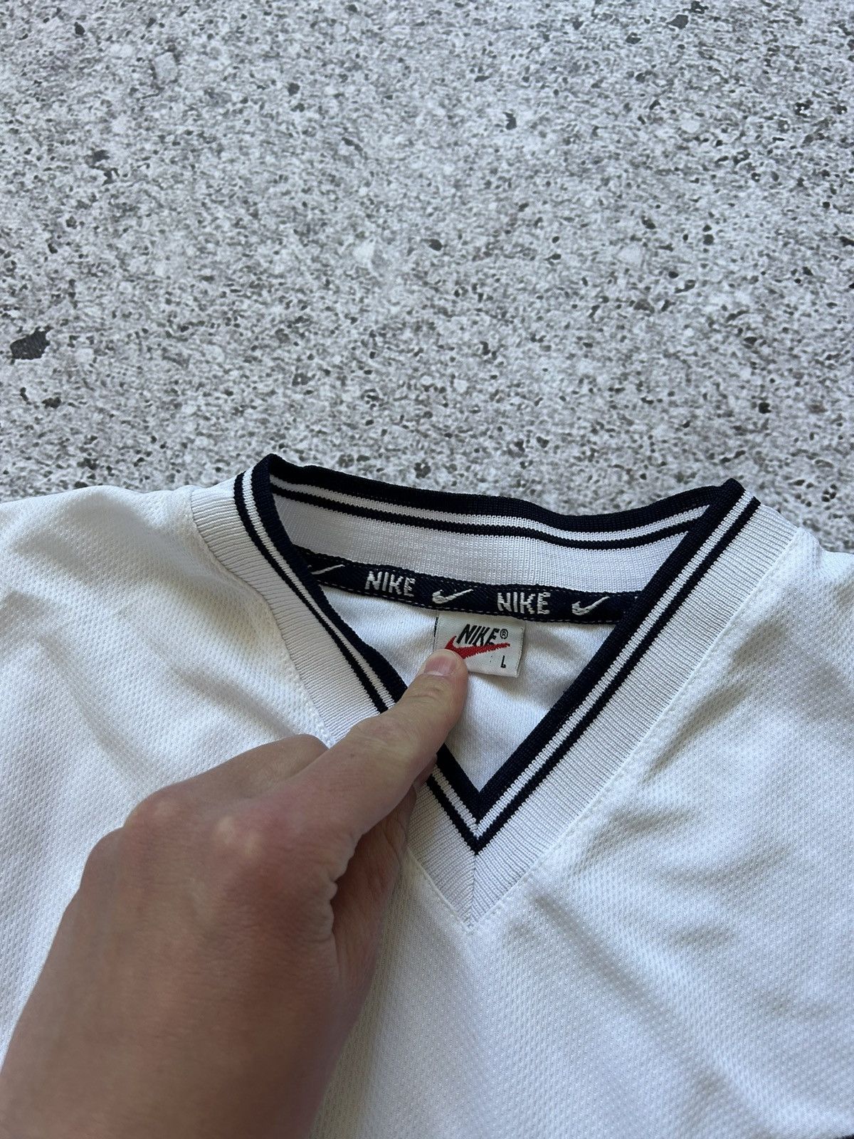 Nike × Vintage 🇺🇸 Vintage 90’s Nike American Retro USA T-shirt Y2K Hype Size US L / EU 52-54 / 3 - 8 Thumbnail