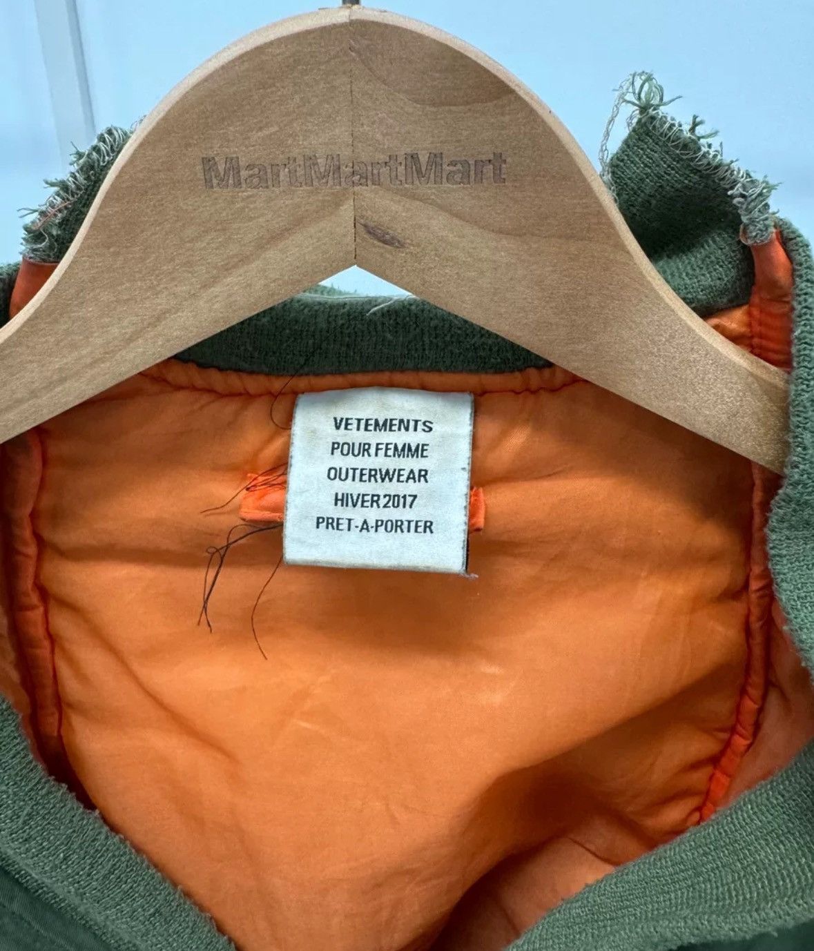 Vetements Vetements first generation OG green three pack Bomber jacket Size US S / EU 44-46 / 1 - 5 Thumbnail