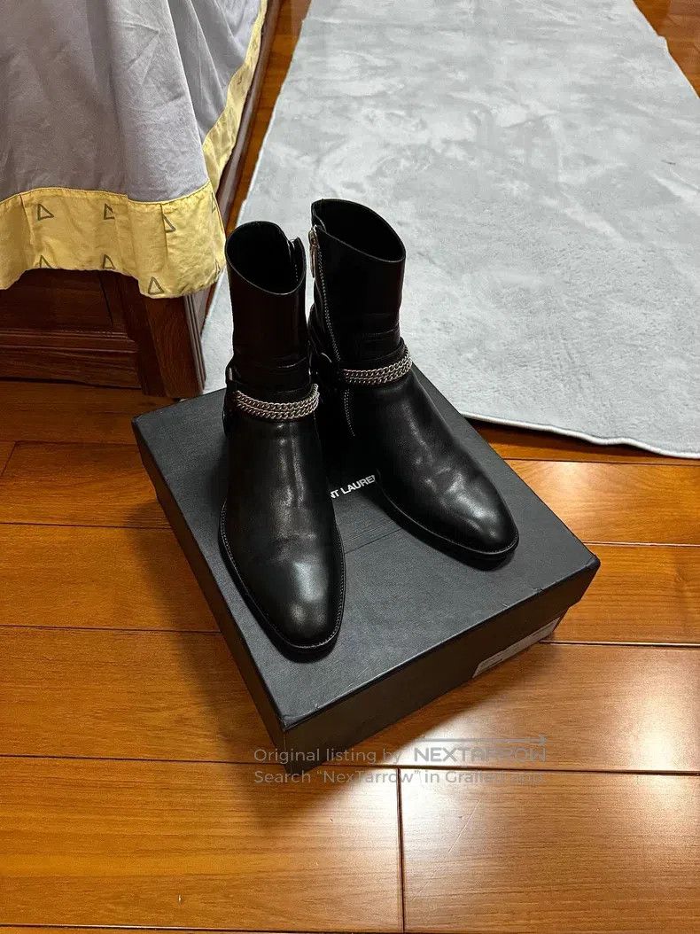 Saint Laurent Paris Saint Laurent Paris Classic Boots Size US 7 / EU 40 - 3 Thumbnail