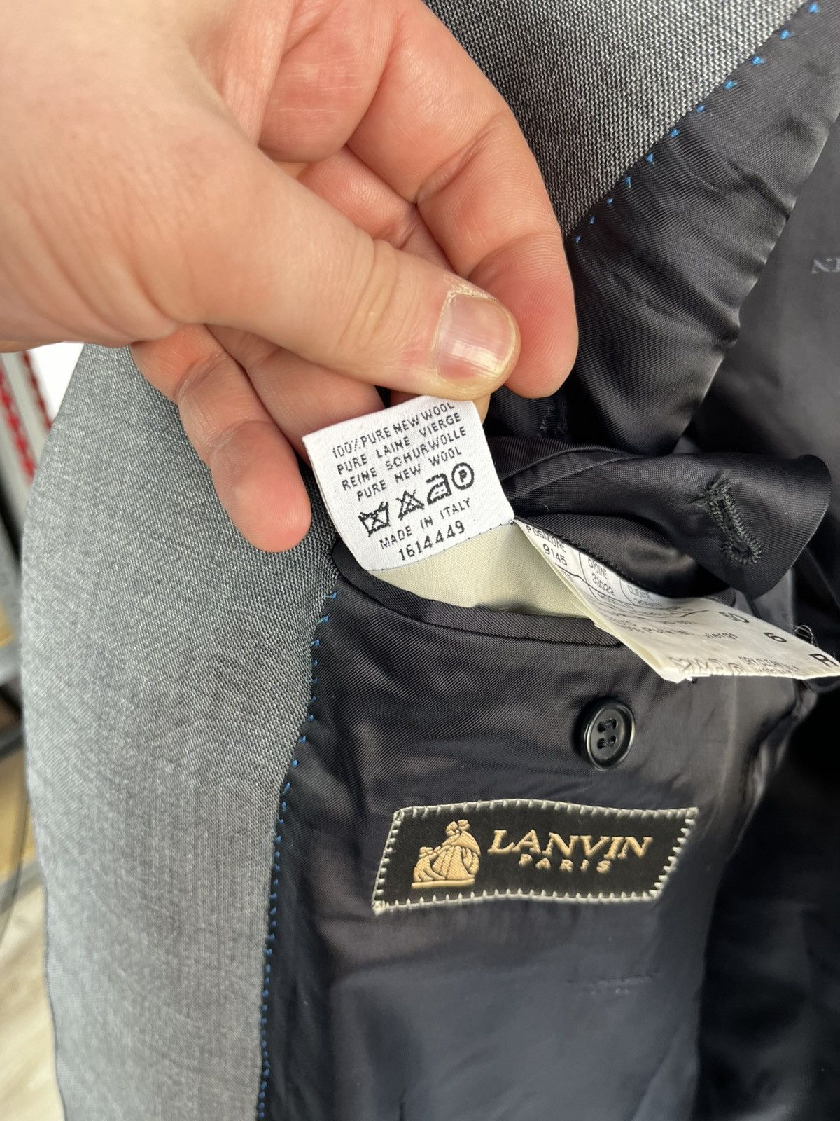 Lanvin Lanvin Paris suit luxury size 50 Size 50R - 12 Thumbnail