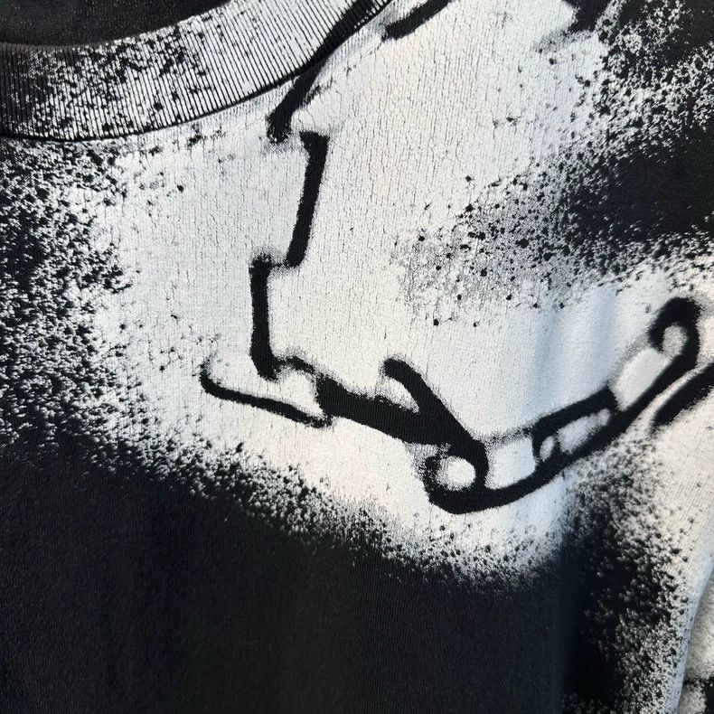 Louis Vuitton Louis Vuitton Chains Black Short Sleeve Size US S / EU 44-46 / 1 - 2 Thumbnail