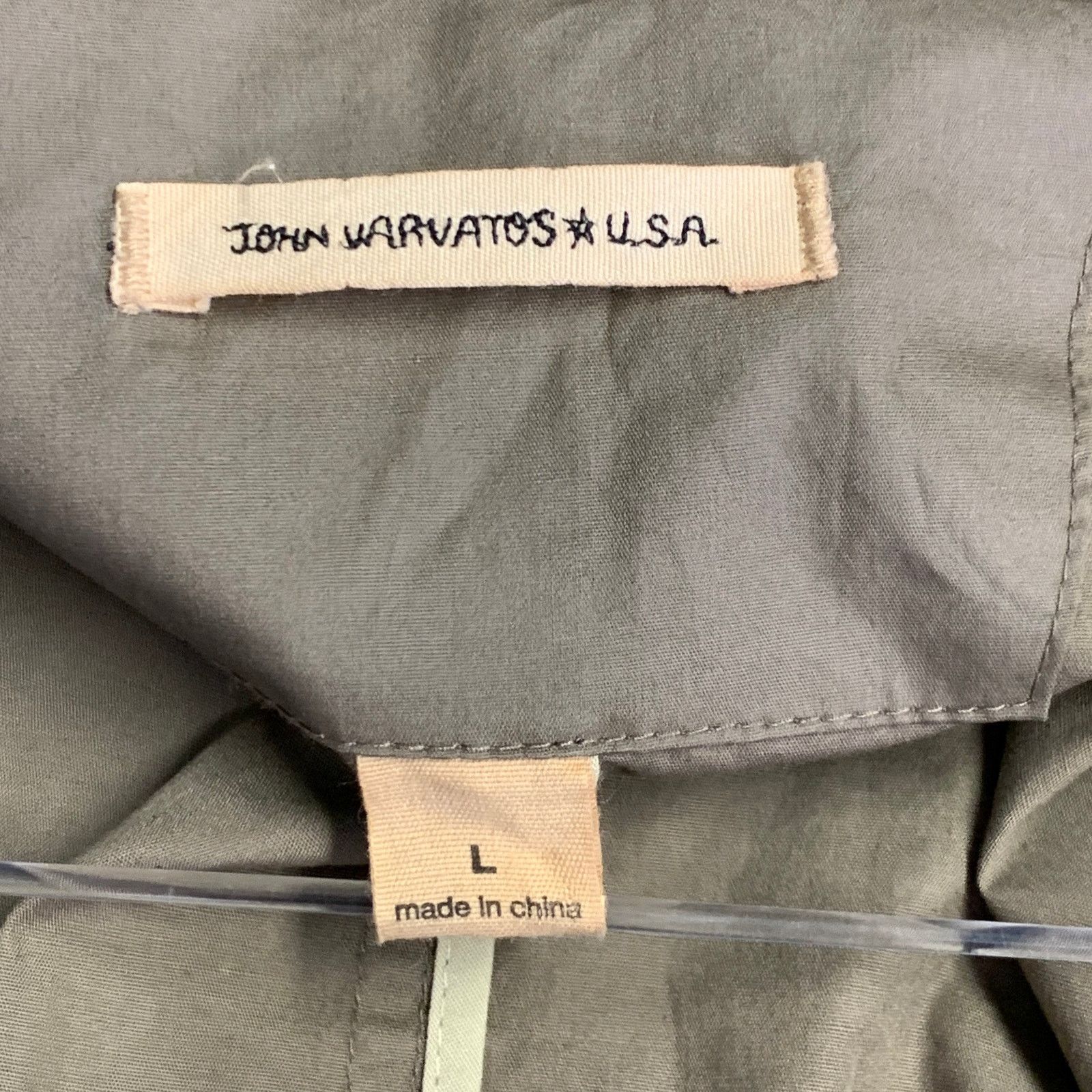 John Varvatos JOHN VARVATOS STAR Size L Cotton Double Breasted Trenchcoat Size US L / EU 52-54 / 3 - 5 Thumbnail