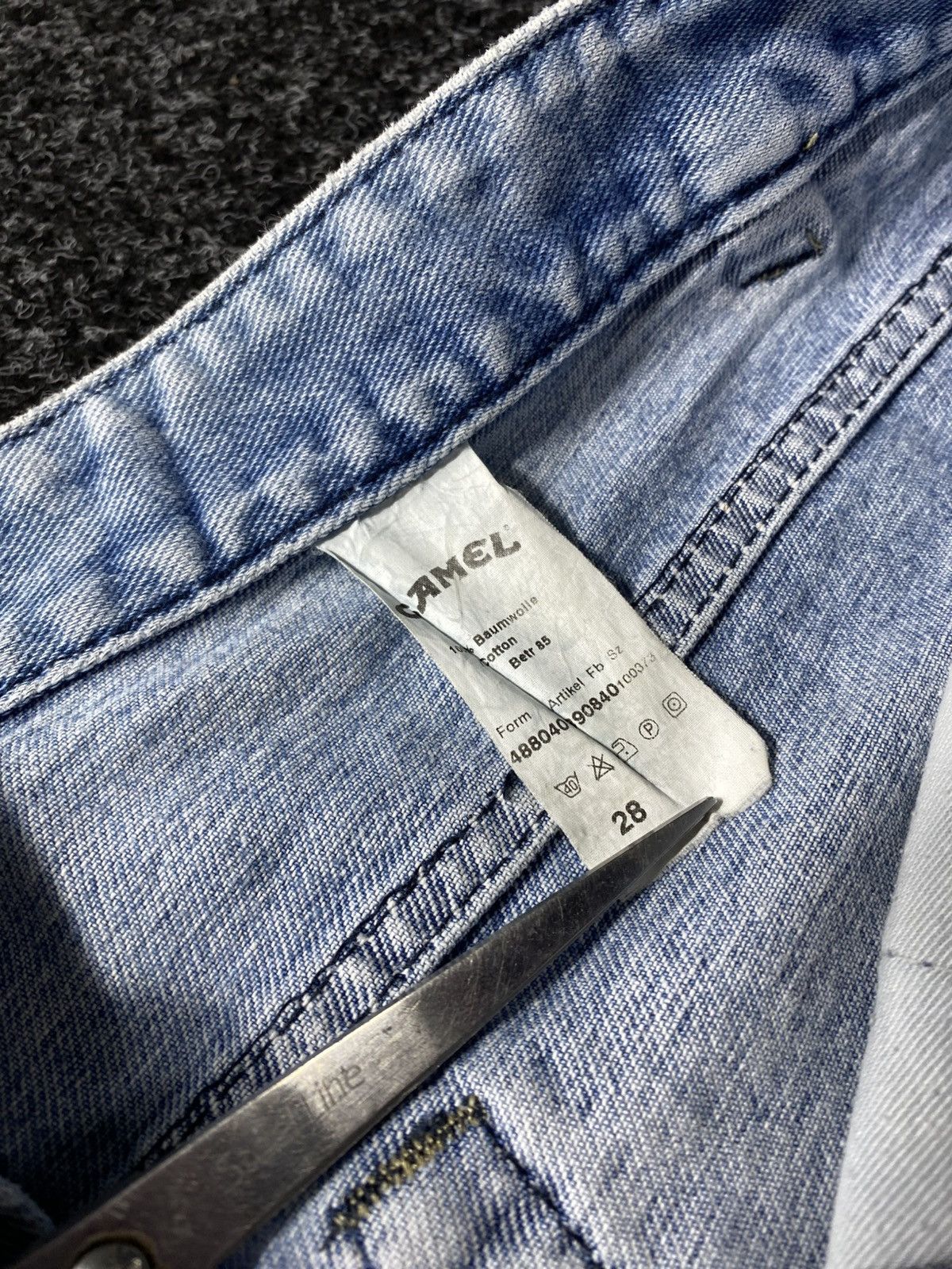 Camel × If Six Was Nine × Vintage Vintage 90s Y2K CAMEL Jeans baggy pants Size US 38 / EU 54 - 8 Thumbnail