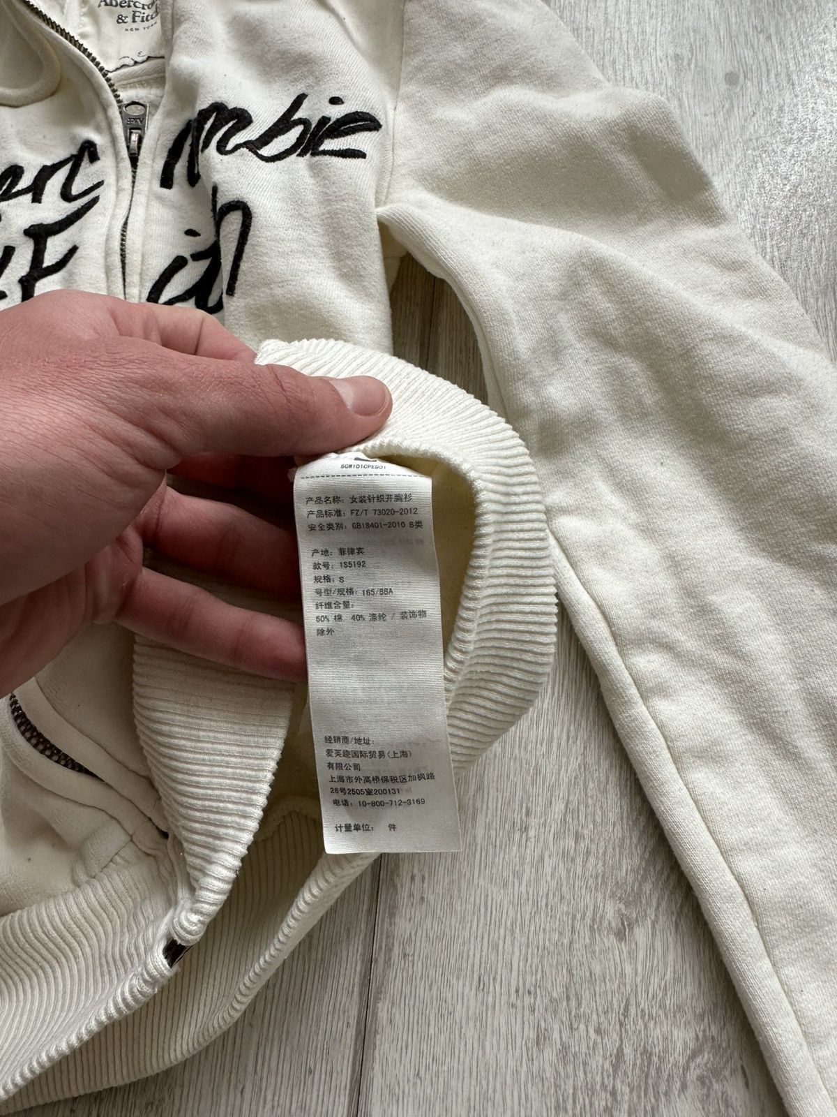 Abercrombie & Fitch Abercrombie Fitch Streetwear Zip Hoodie Size S / US 4 / IT 40 - 4 Thumbnail