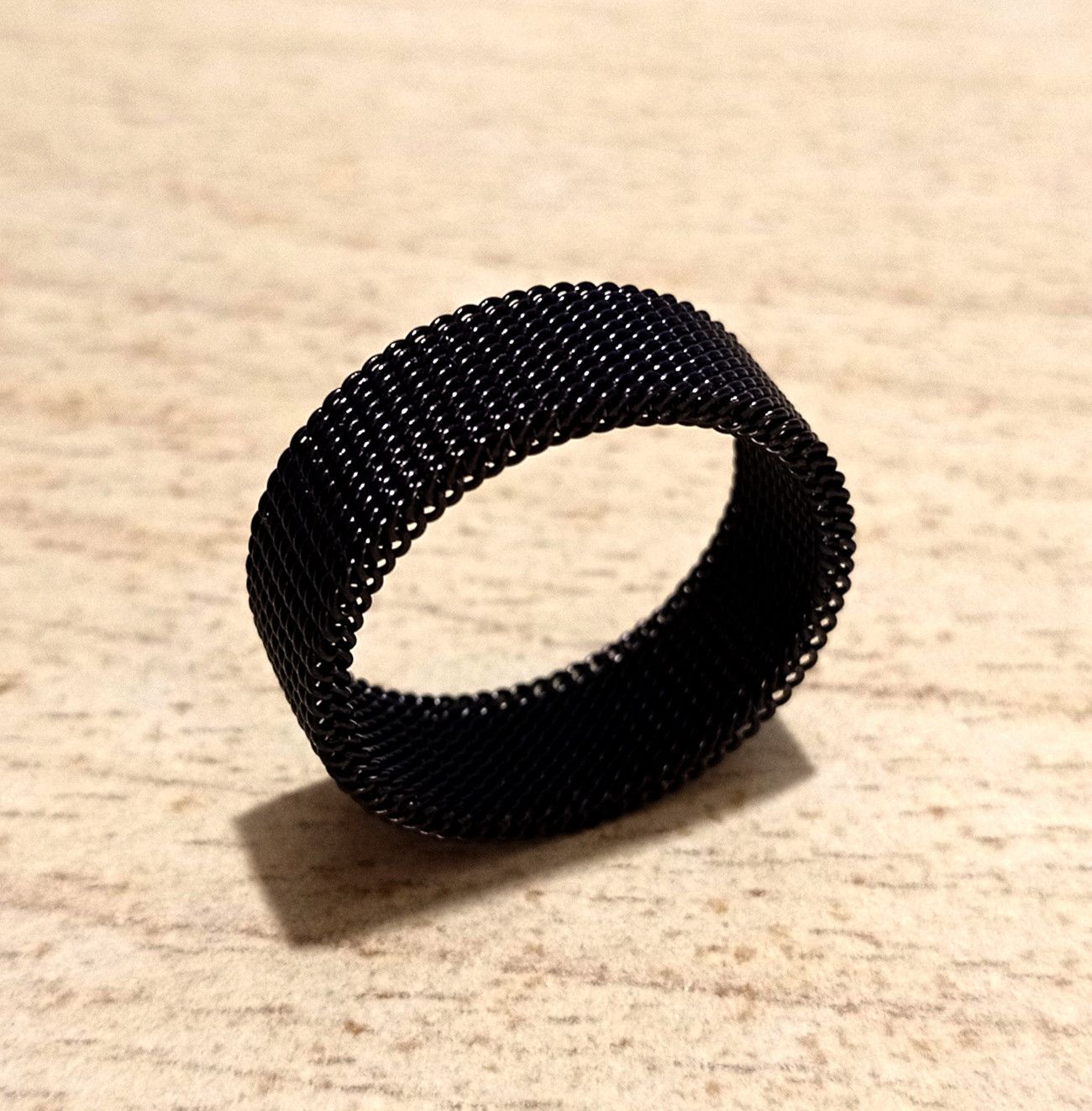 Designer × Japanese Brand × Vintage Punk Goth Myth Chain Net Black Ring Unique Rave Size ONE SIZE - 6 Thumbnail
