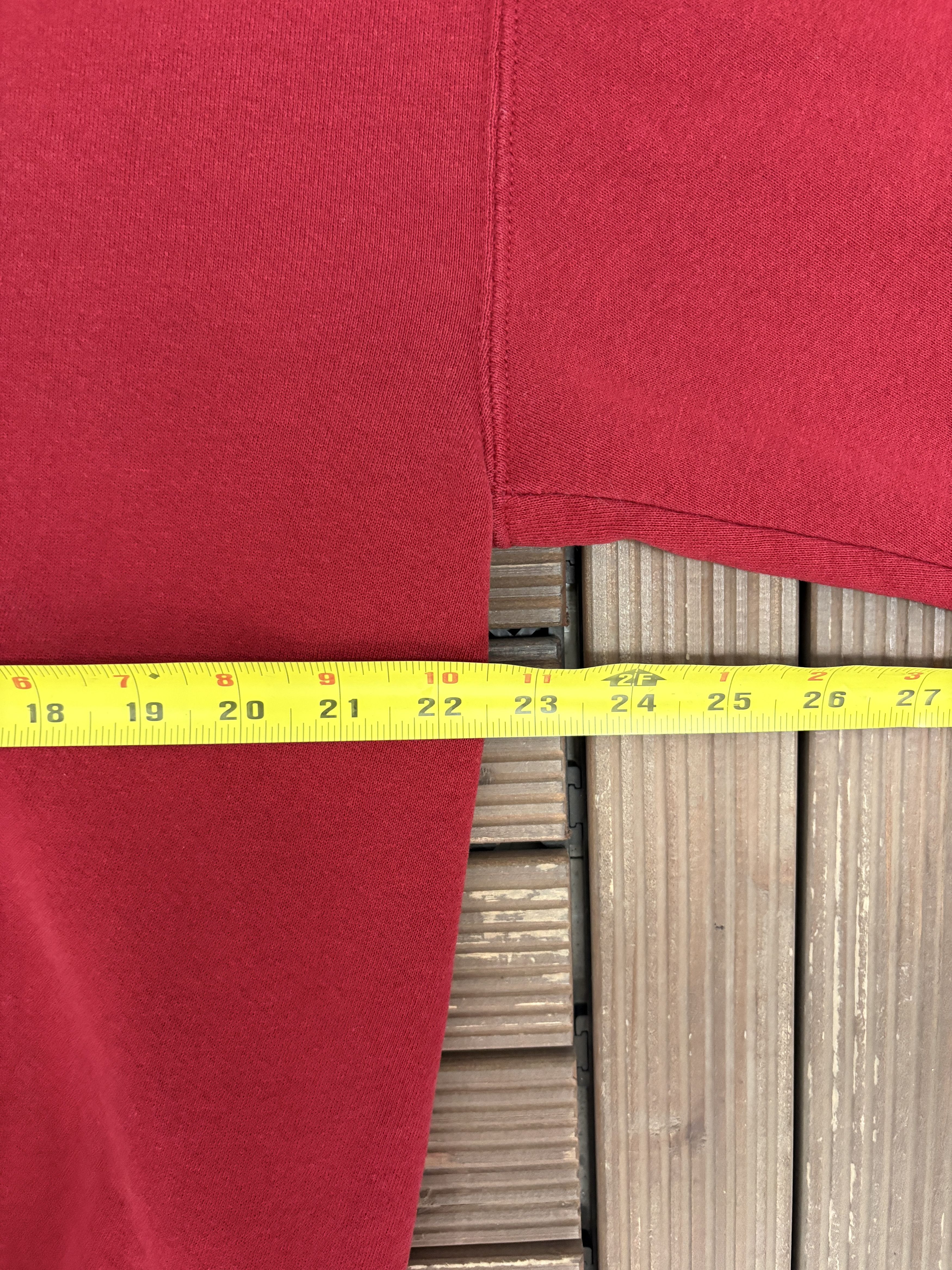 Russell Athletic SMU Mustangs Vintage Red Crewneck Sweater Size US XL / EU 56 / 4 - 7 Thumbnail