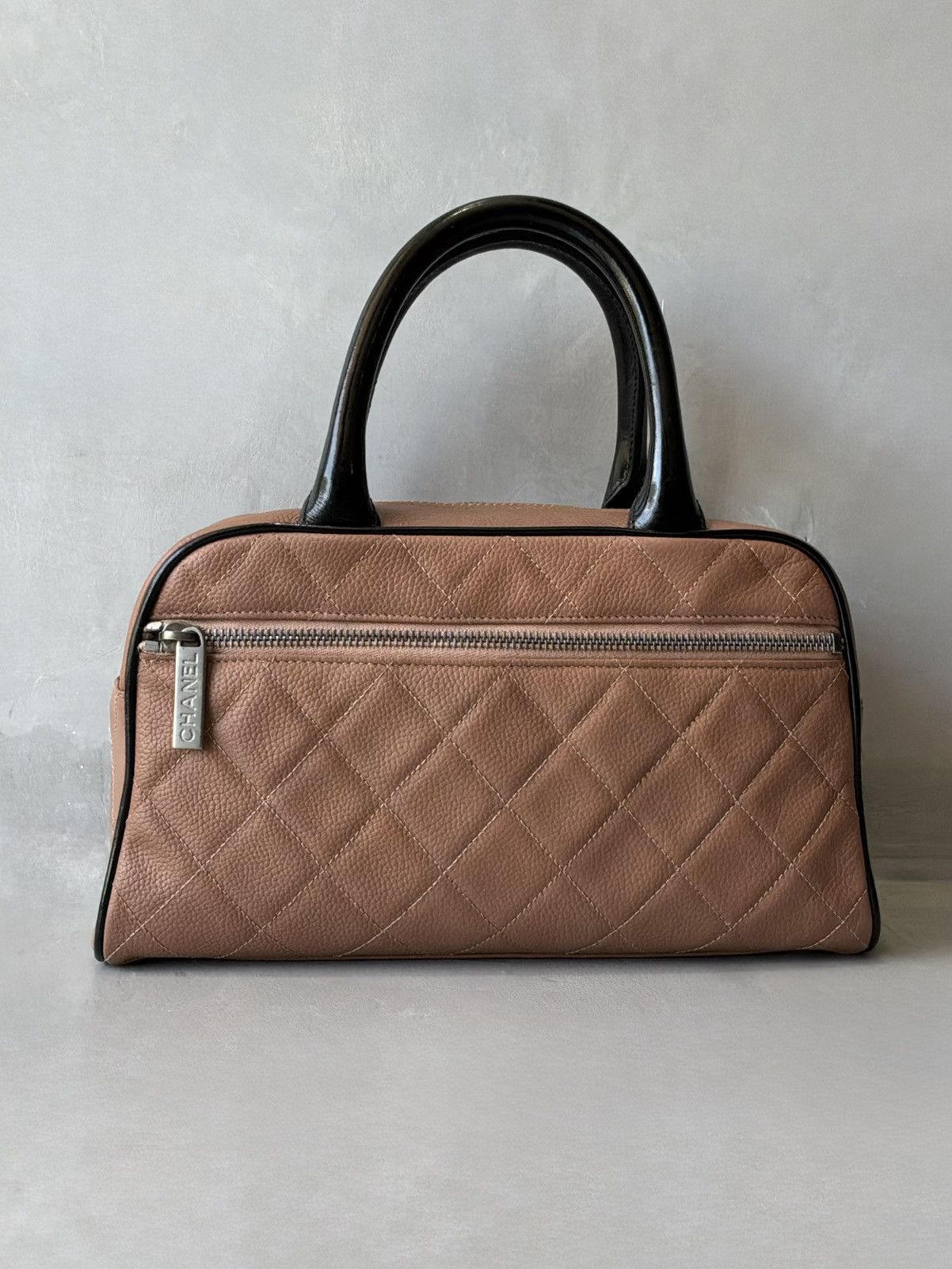 Chanel Chanel - Quilted Script - Small Bowling Bag Size ONE SIZE - 2 Thumbnail