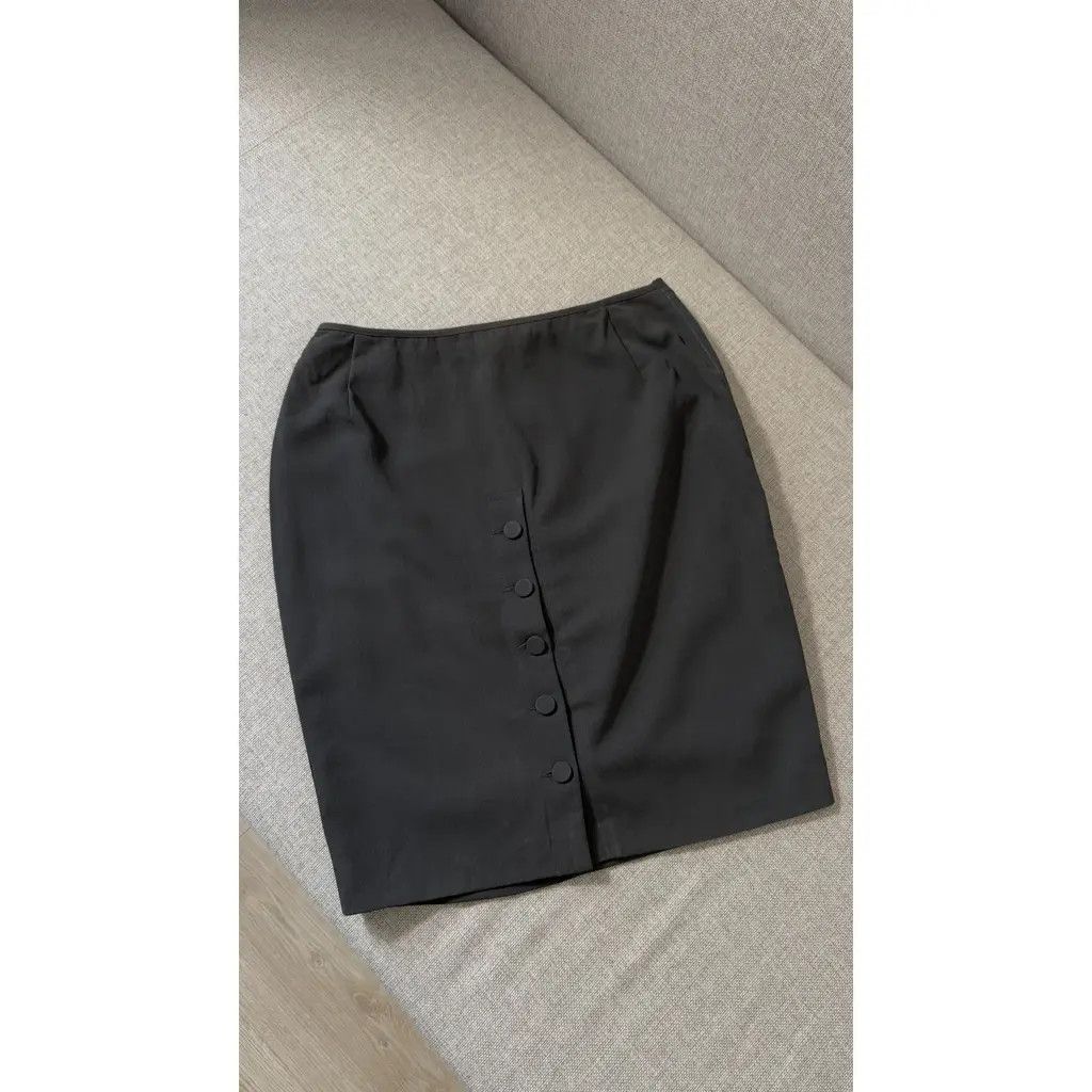 Jean Paul Gaultier Jean Paul Gaultier Vintage Grey Wool Button Skirt Suit FR40 Size M / US 6-8 / IT 42-44 - 3 Thumbnail