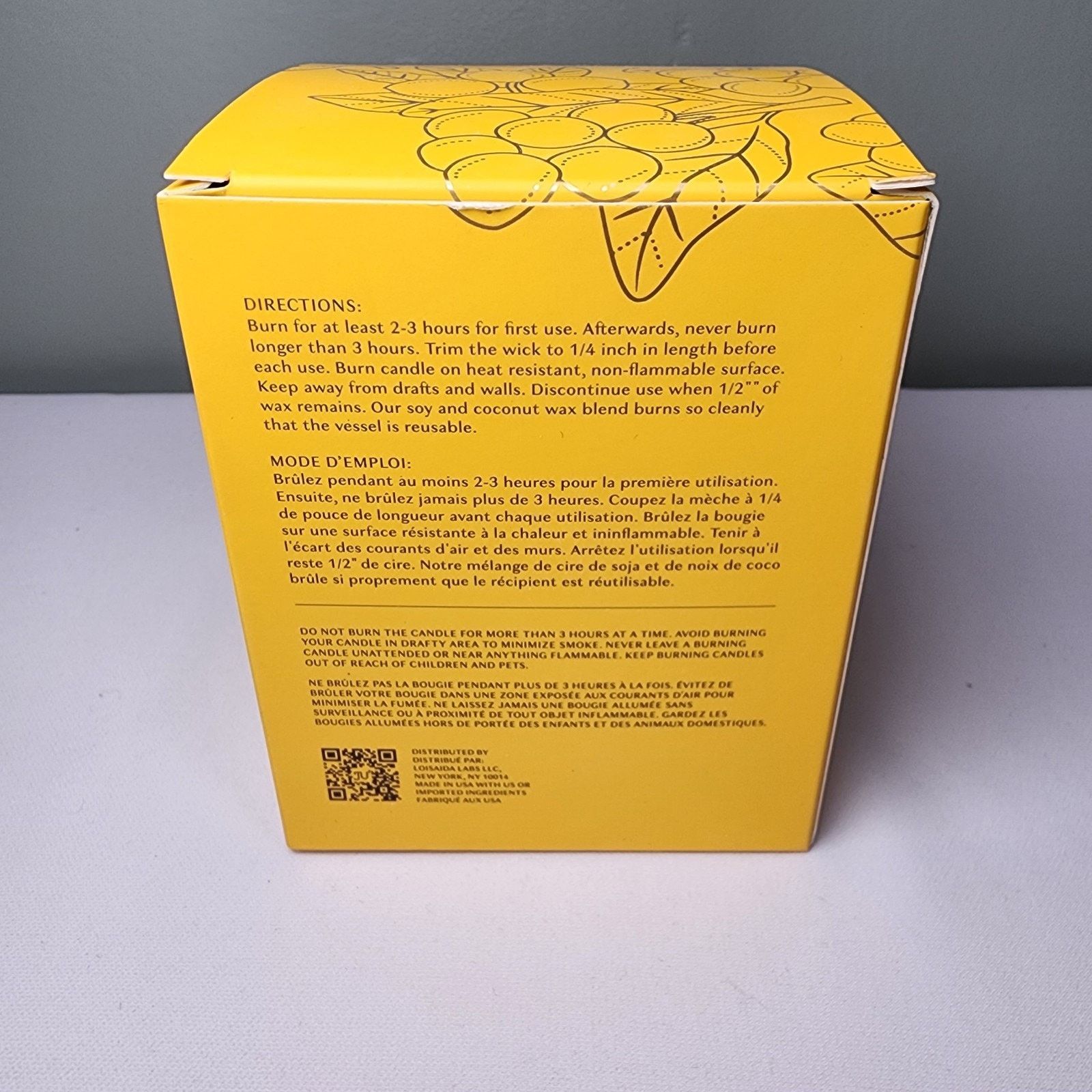 Tumi New In Box Juara Joy Candle 8 oz Size ONE SIZE - 3 Thumbnail