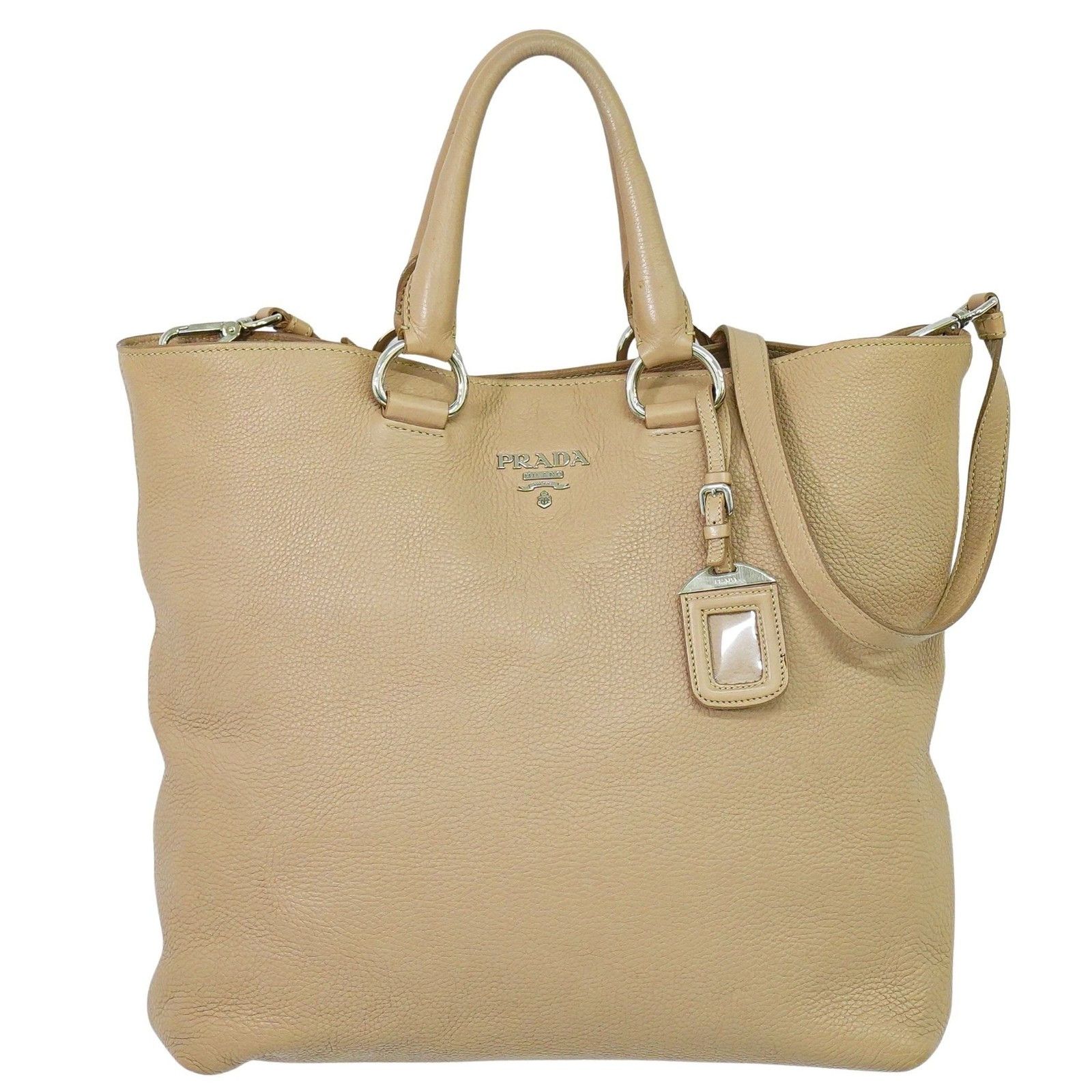 Prada Prada Shopping Tote Vitello Daino Size ONE SIZE - 1 Thumbnail